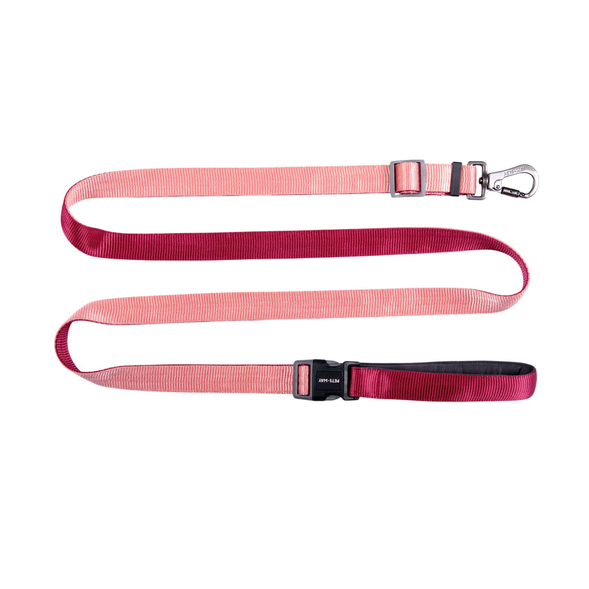 PEACH & WINE MULTIPURPOSE FLEX LEASH