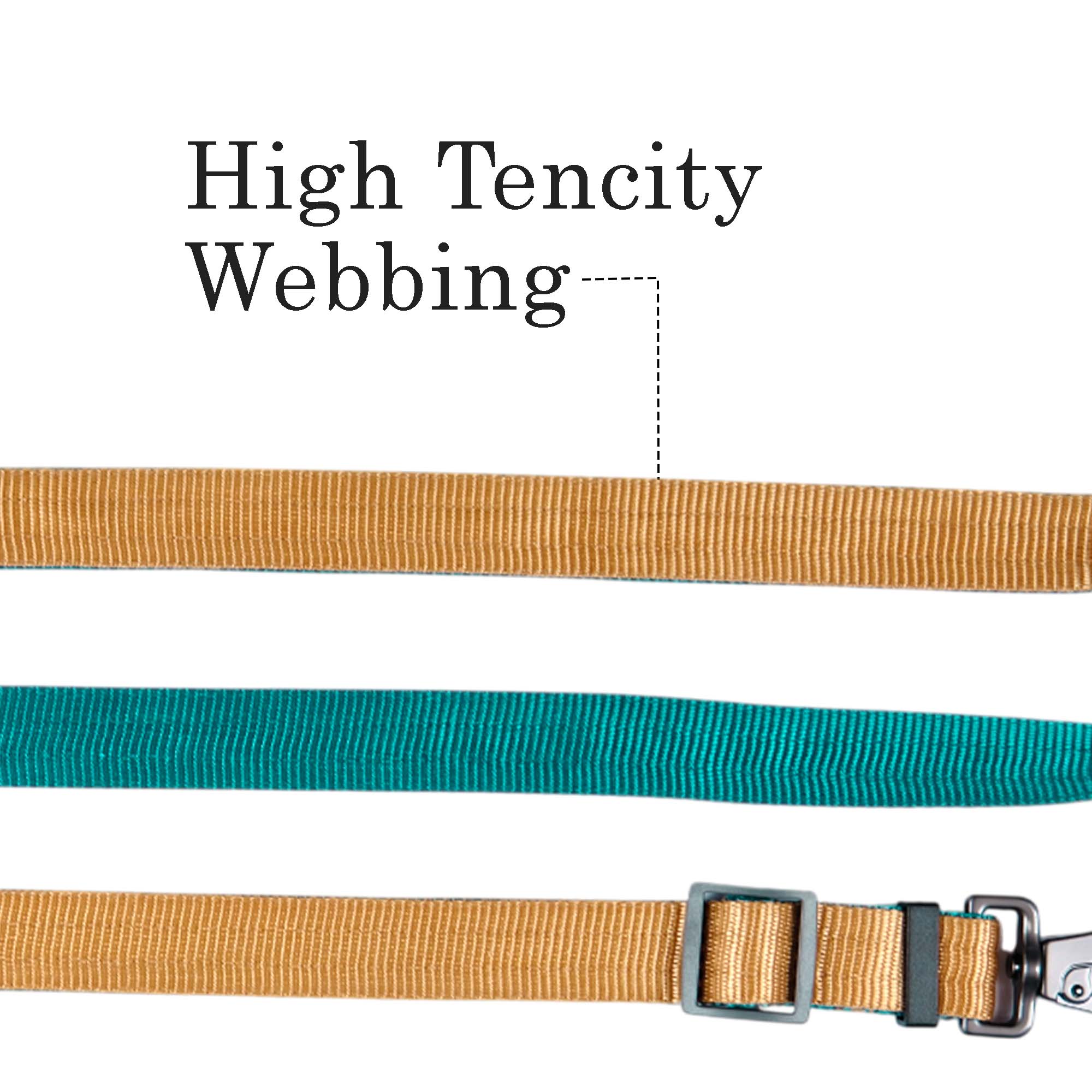 HONEY & EMERALD MULTIPURPOSE FLEX LEASH