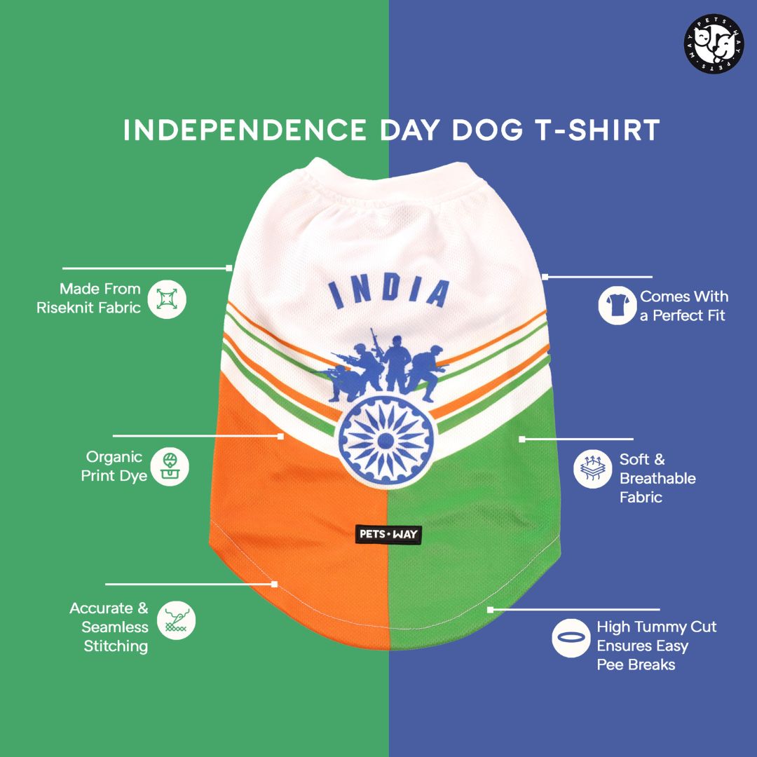 Independence Day Dog T-Shirt
