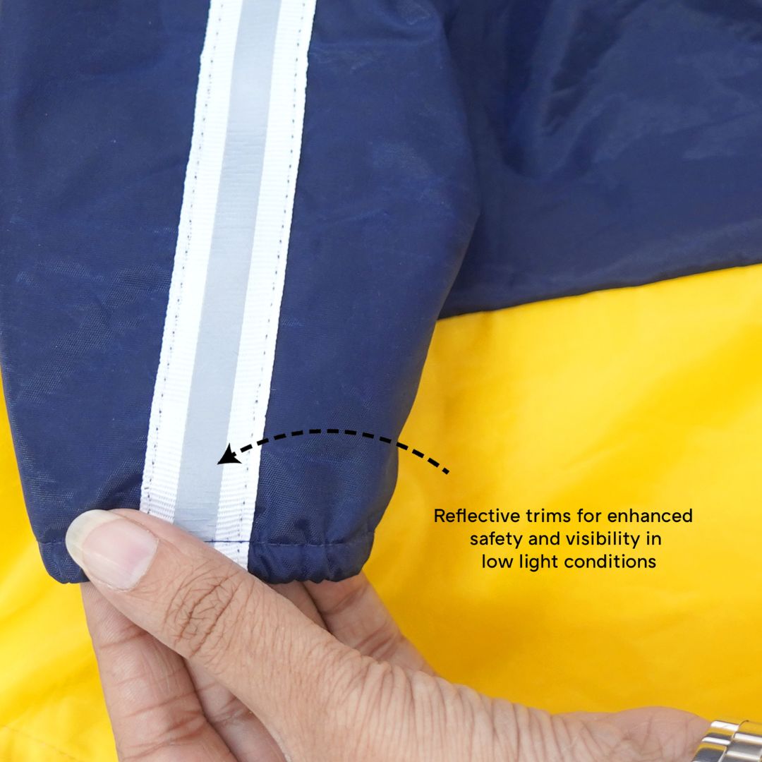 Rainstorm Dog Raincoat-Canary