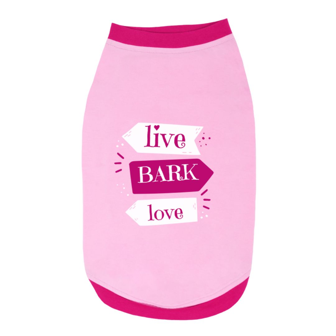 Freedom -  Sleeveless Dog T Shirt Combo - Pack of 5