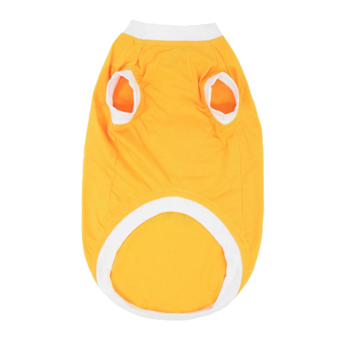 front of Amber Dog sleeveless T-shirt-petsway