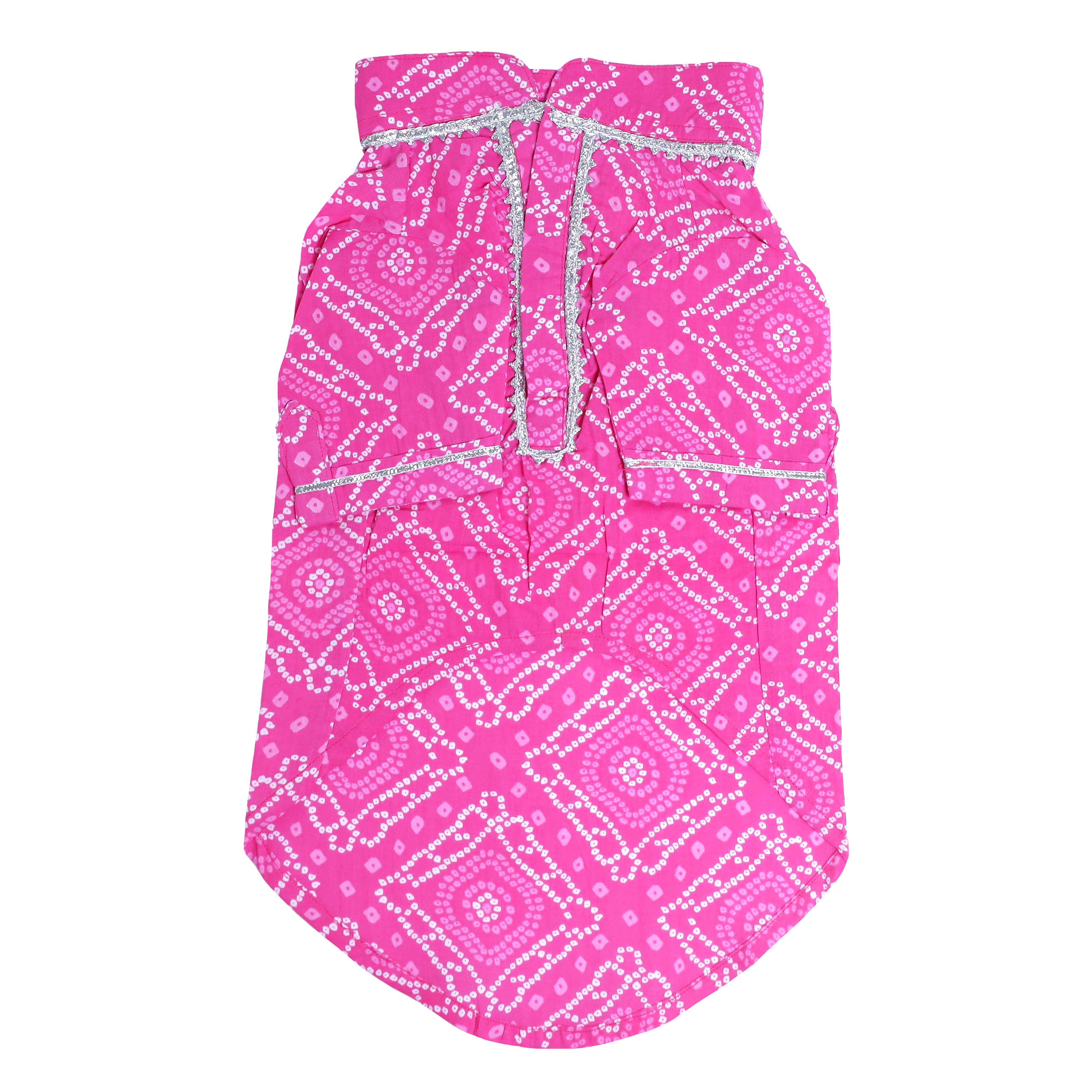 Bandhani - Pink Dog kurta