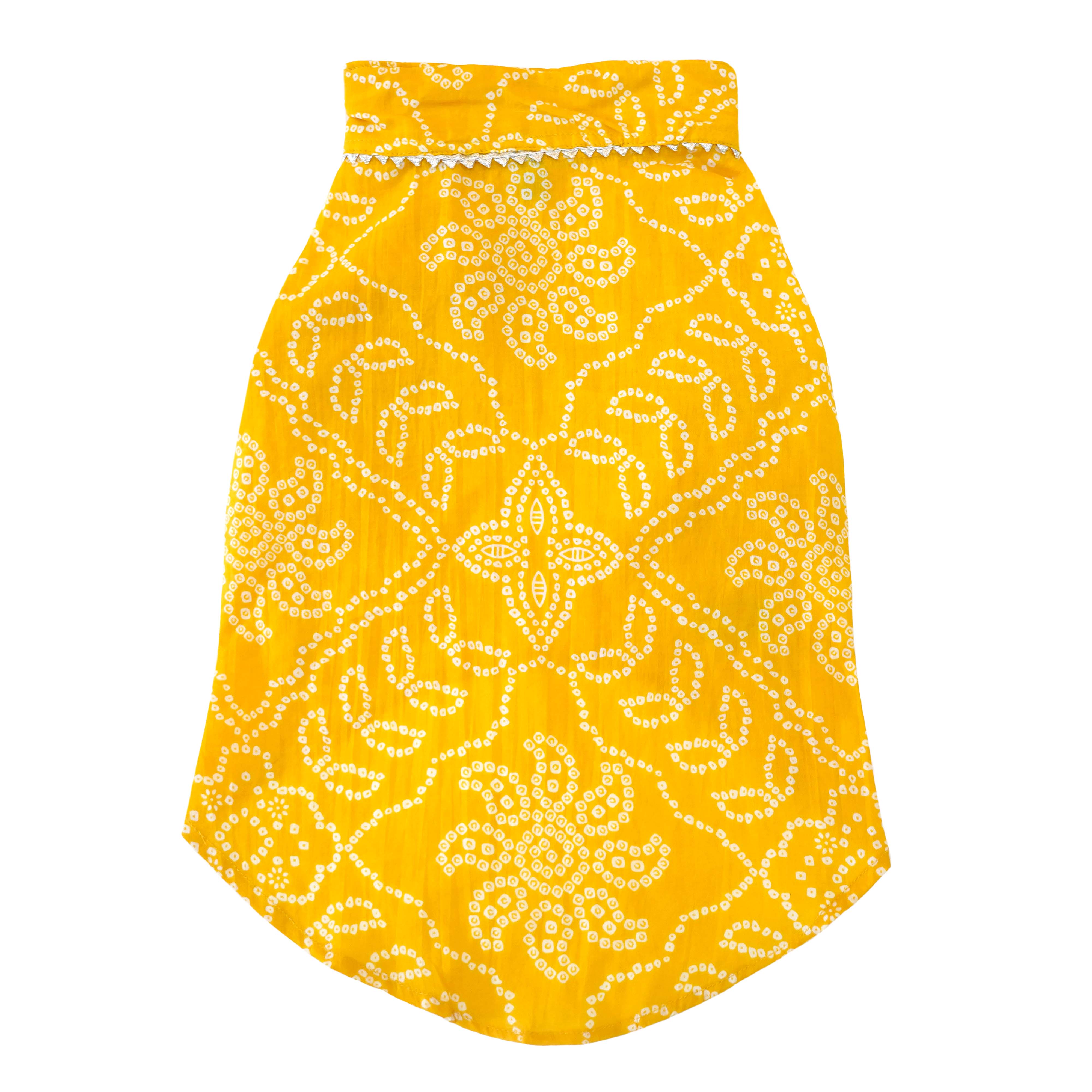 Bandhani Ikat - Dog Kurta Combo