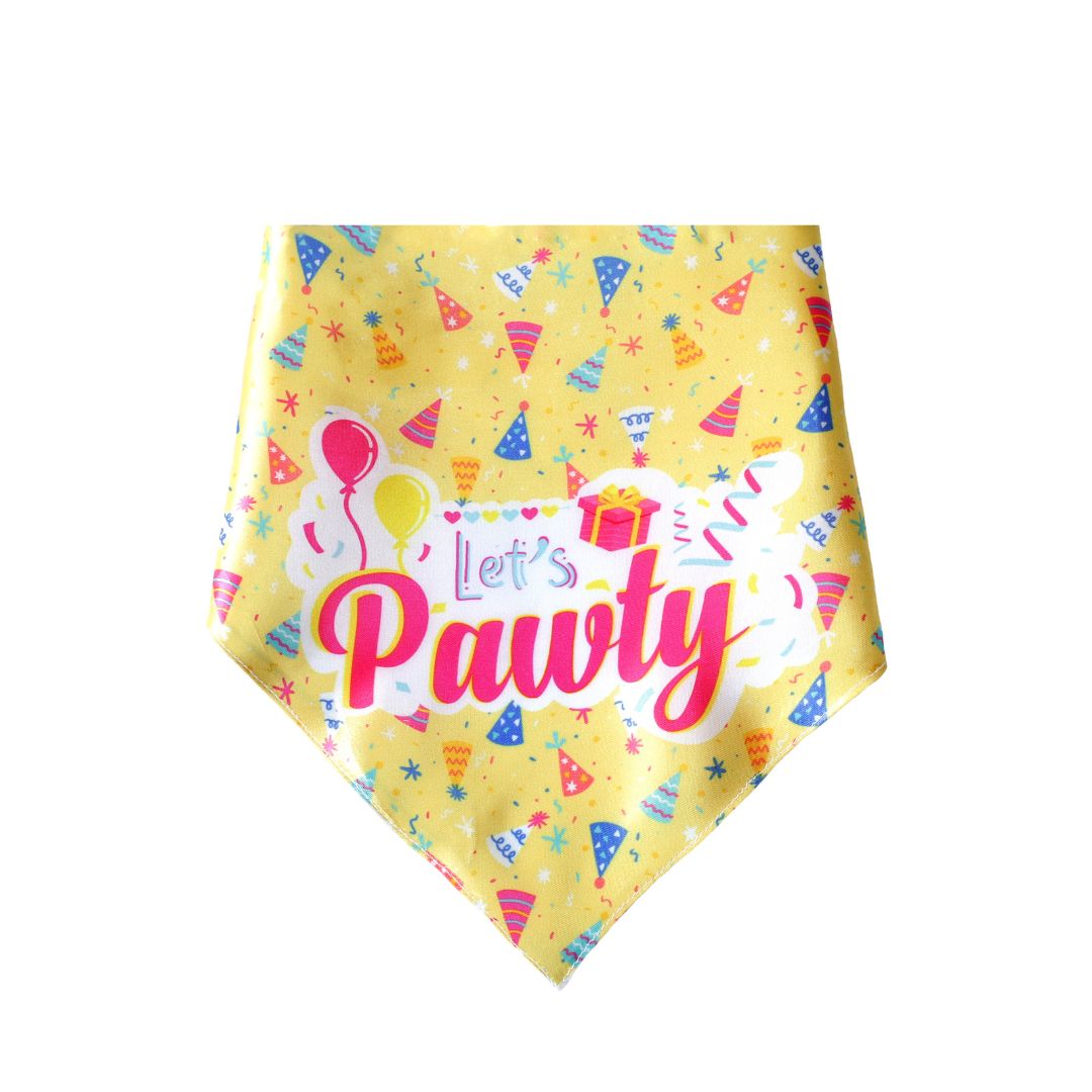 Birthday Dog Bandana - Lemon-petsway