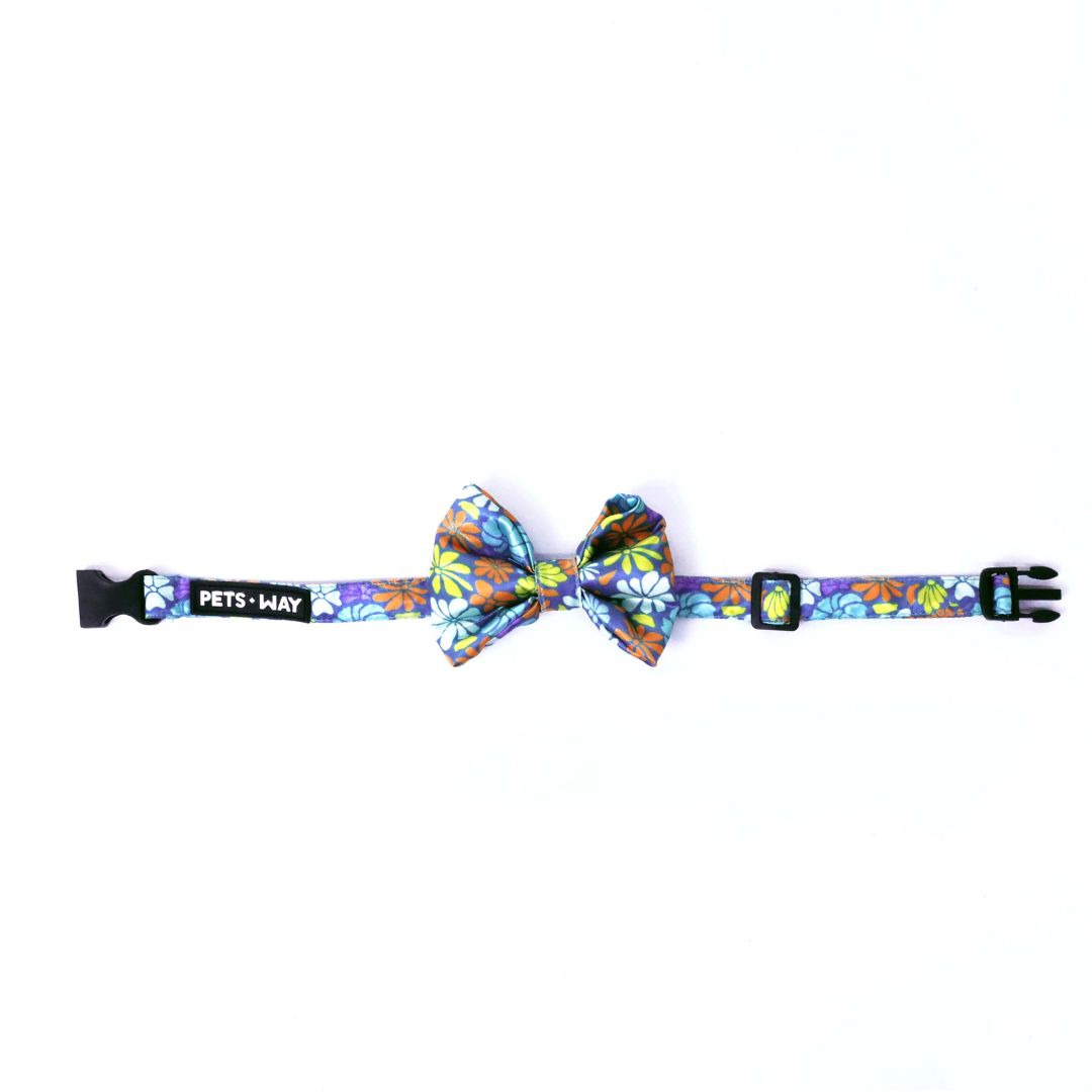 front of Bold Bloom Bow Tie-petsway