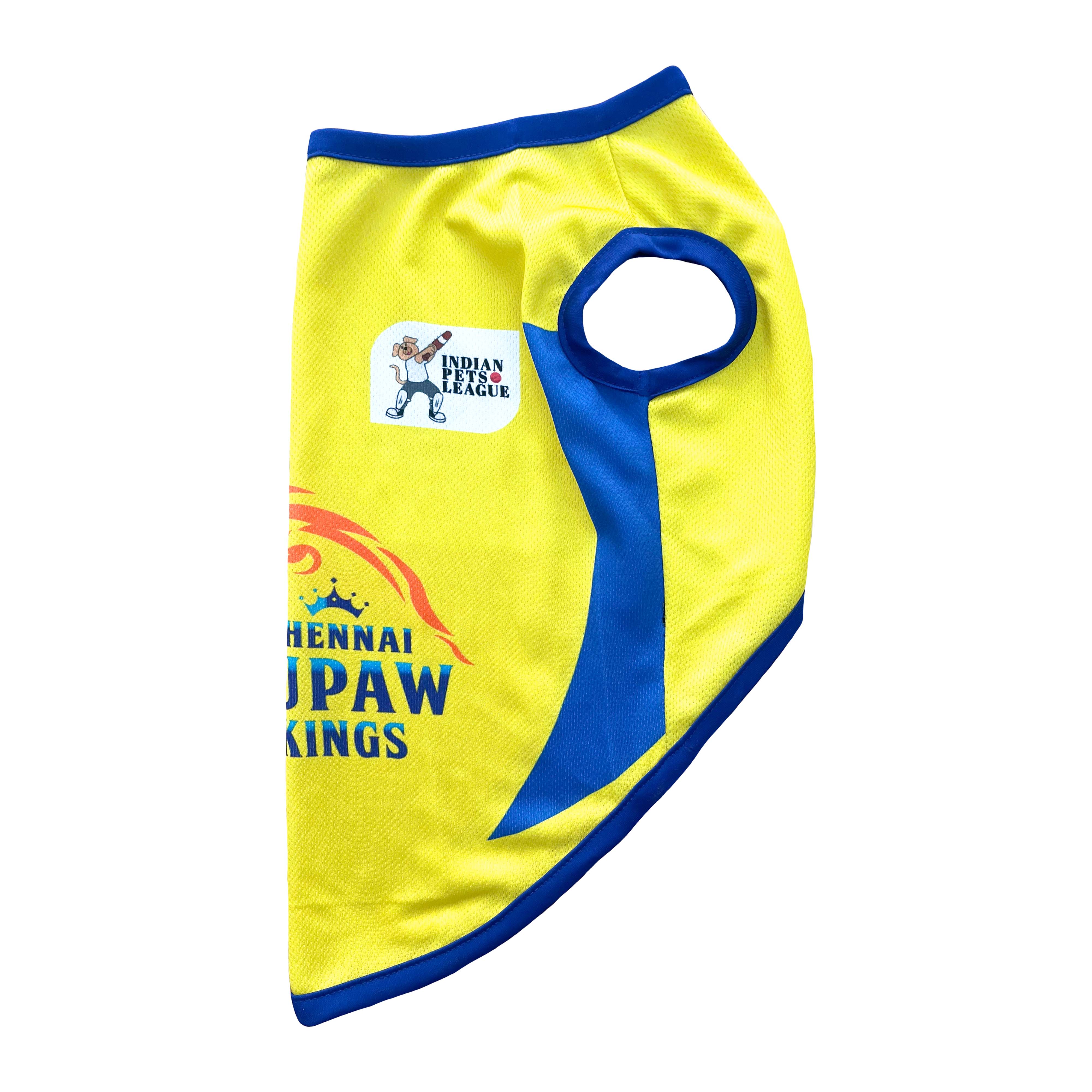 Chennai Supaw Kings IPL(CSK) DOG VEST