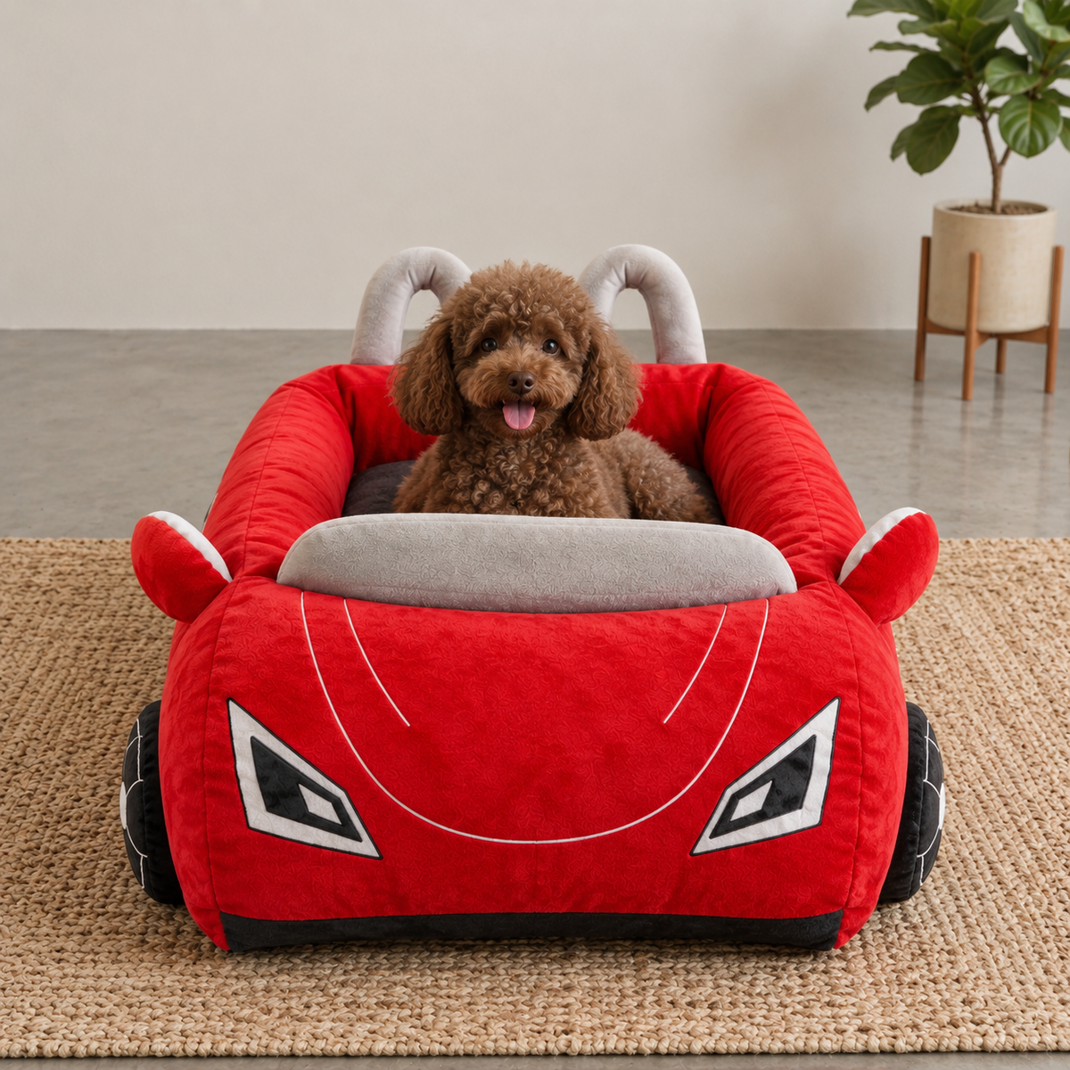 Furr-ari Sports Car Dog Bed