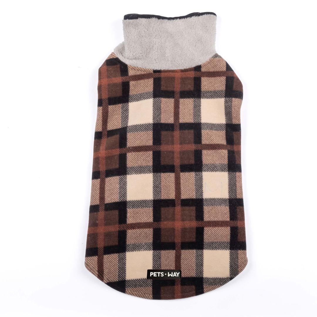 Checks - Brownie Dog Jacket
Petsway