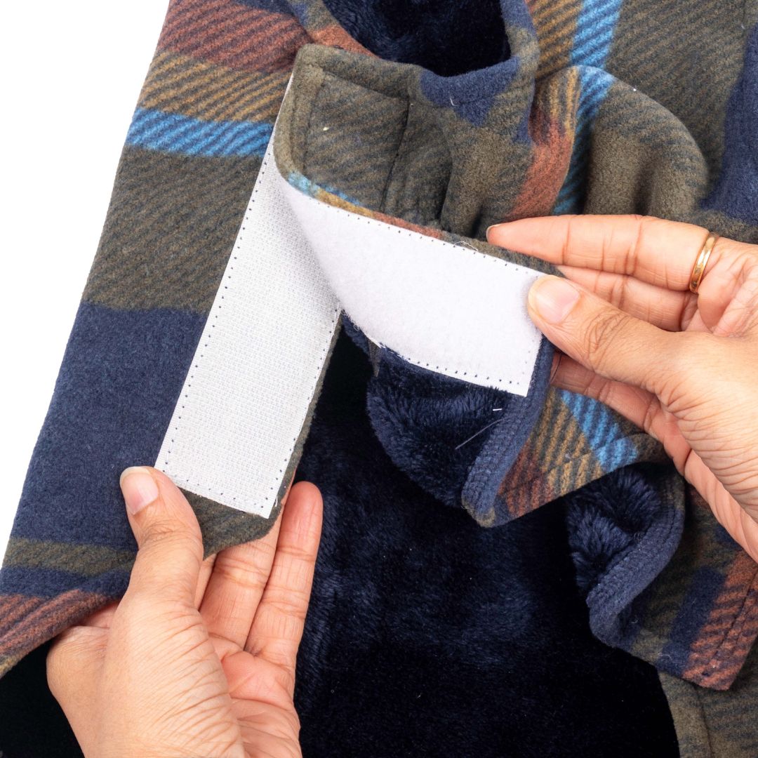 Comes with side velcro Petsway