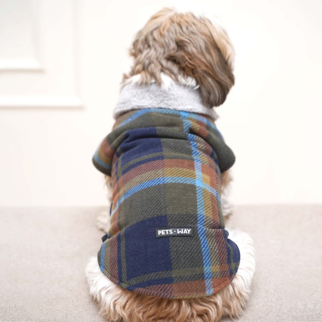 Back of Checks - Multi Dog Jacket Petsway