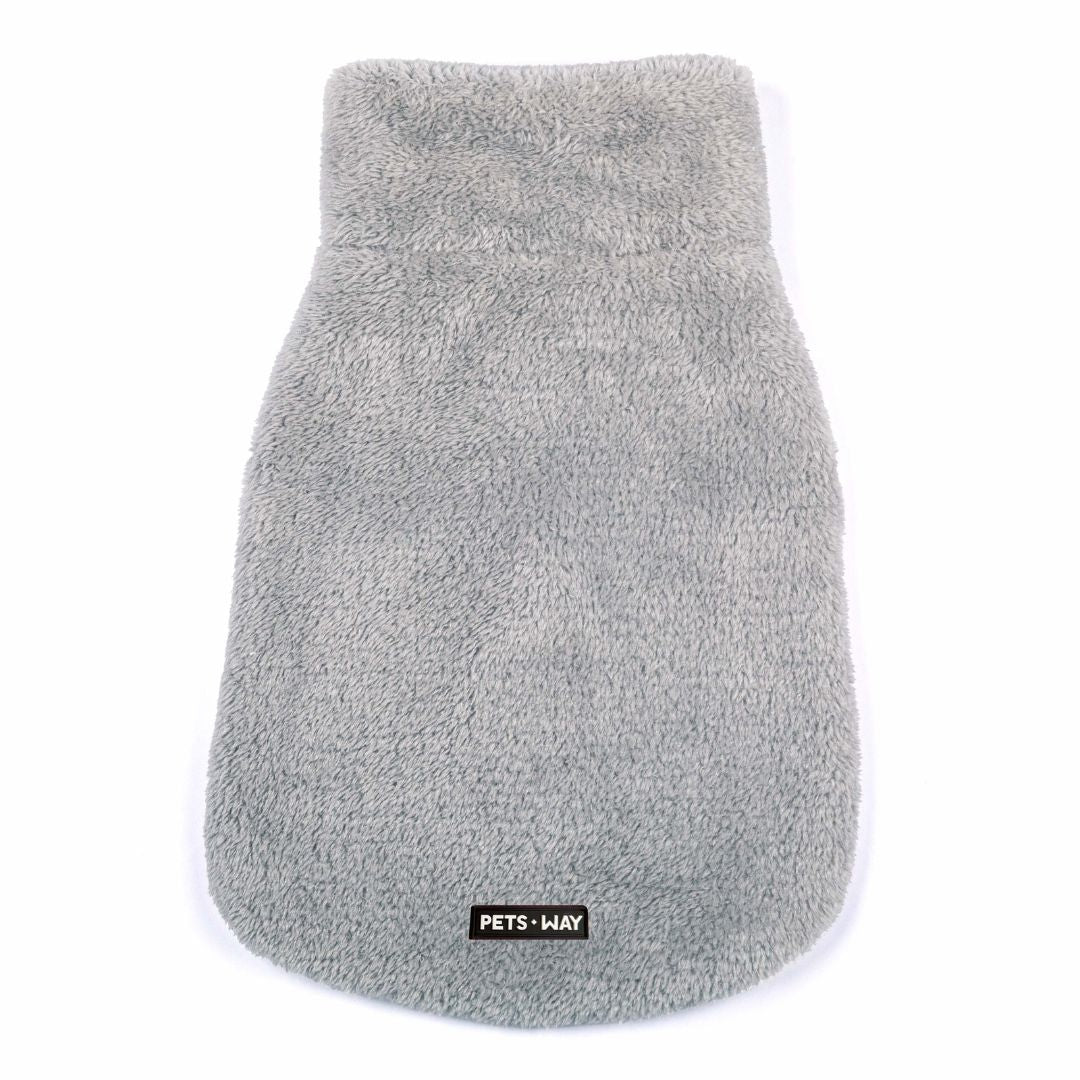 Back of CozyQuilt - Yellow Reversible Dog Jacket Petsway