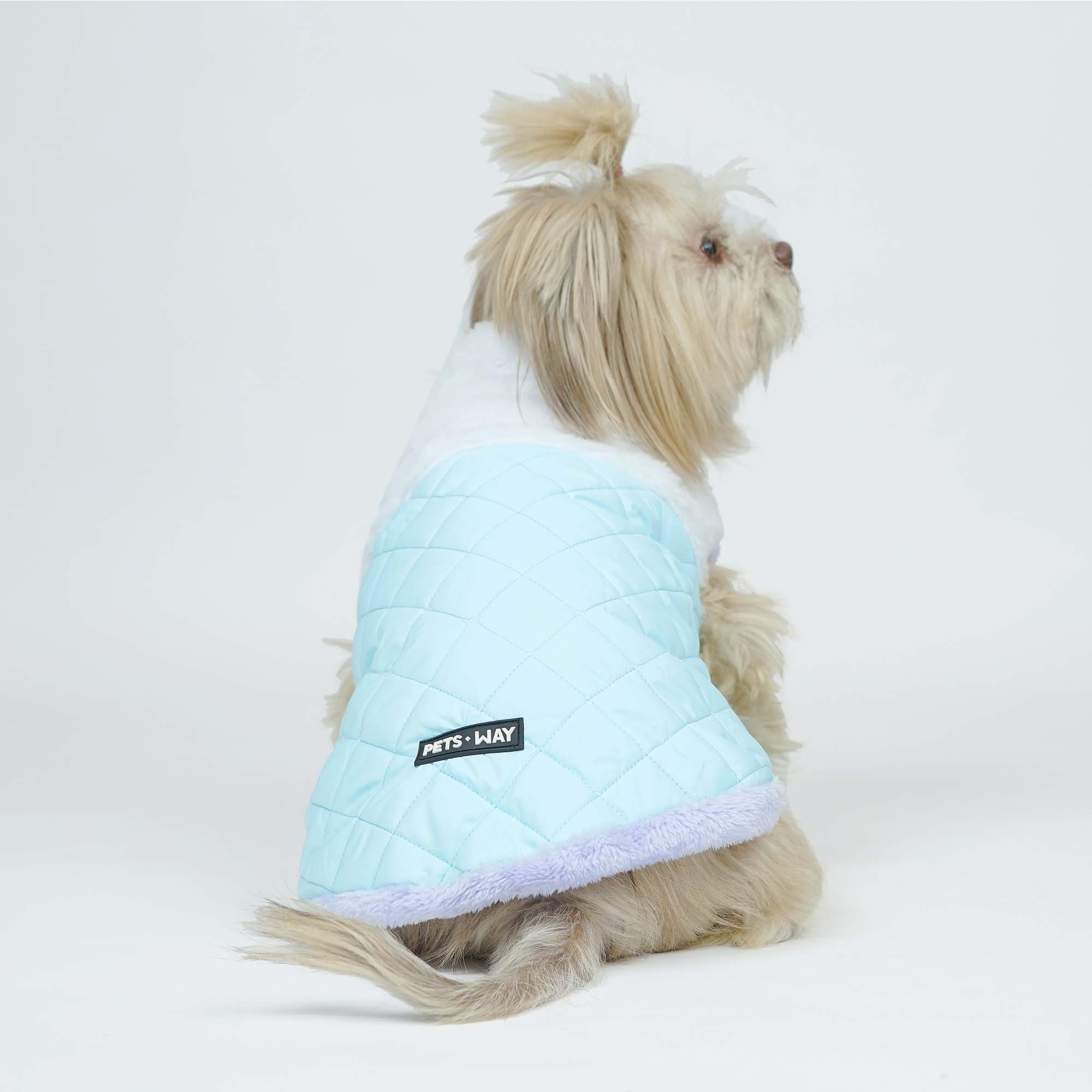 CozyQuilt - Sky Reversible Dog Jacket