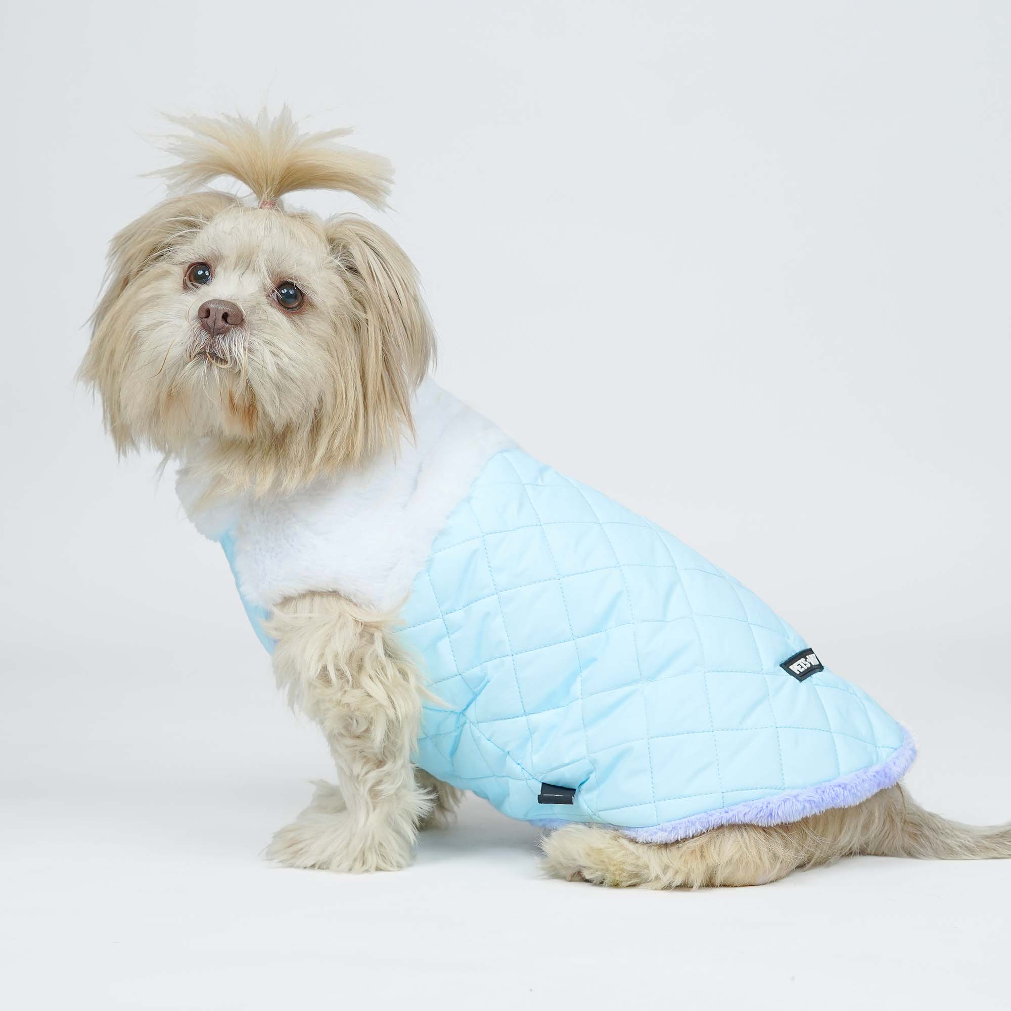 CozyQuilt - Sky Reversible Dog Jacket