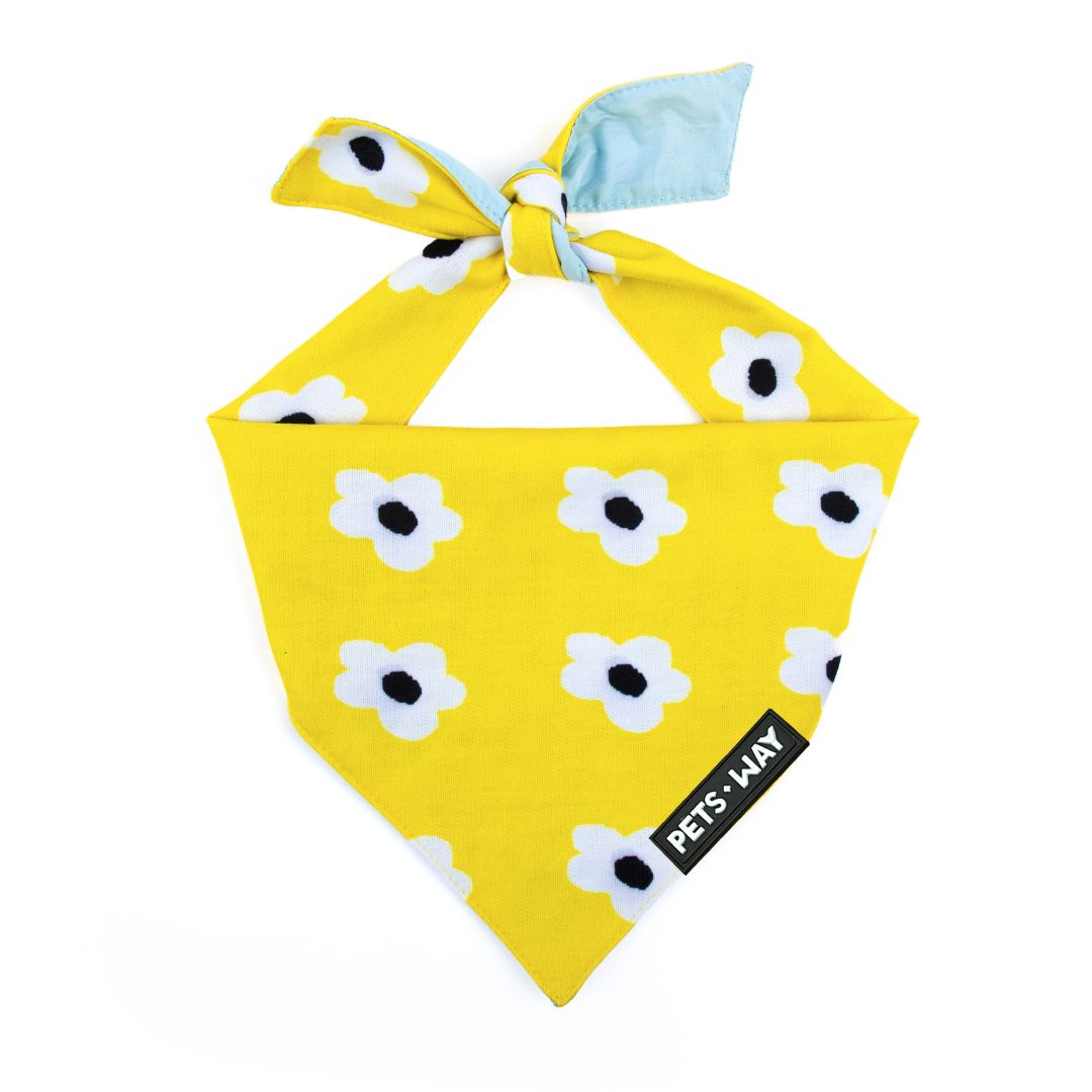 Satin Daisy Bandana-petsway