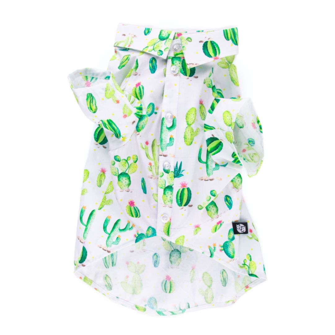 front of Desert-Grass Dog Shirt-petsway