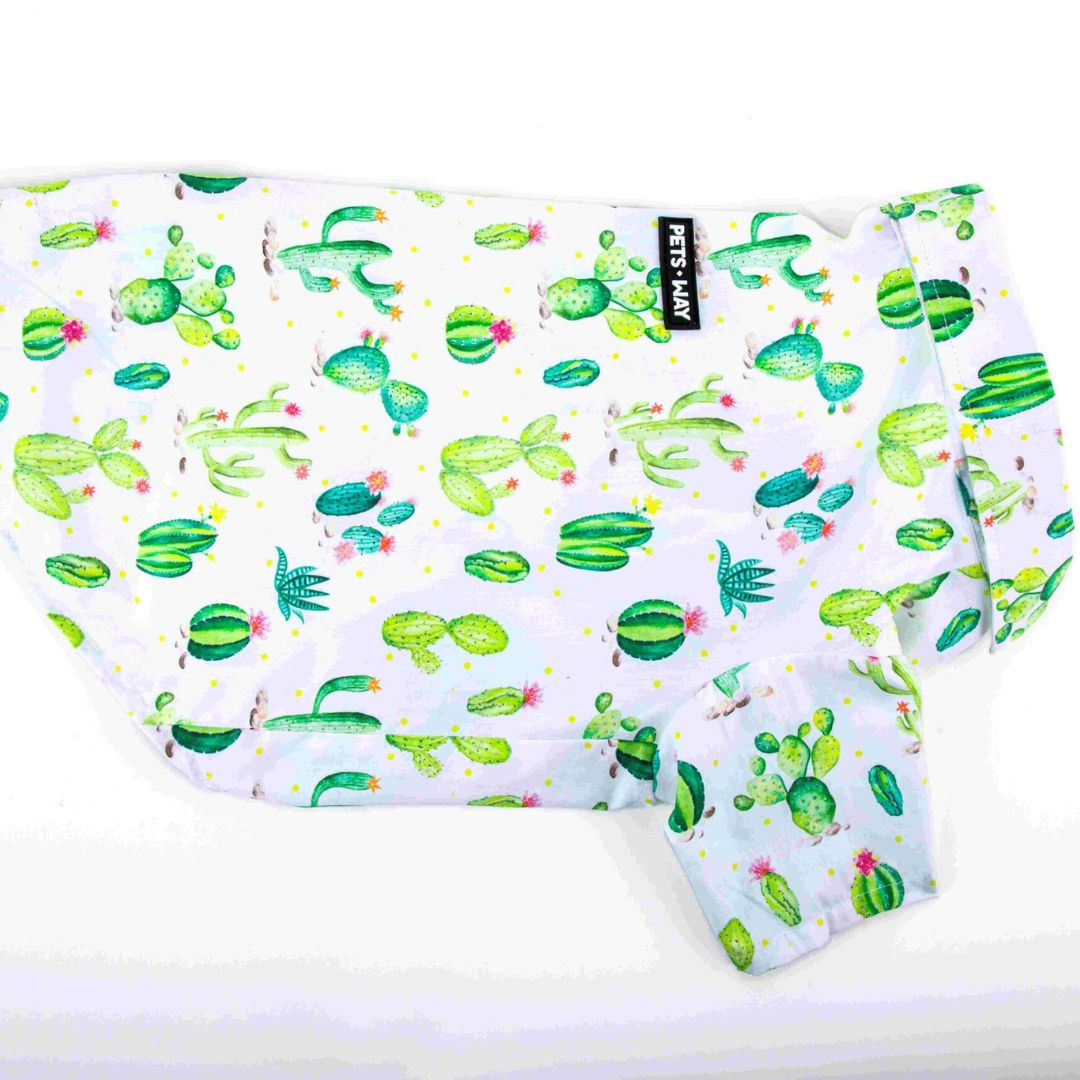 sleeve of Desert Grass Dog Shirt-petsway