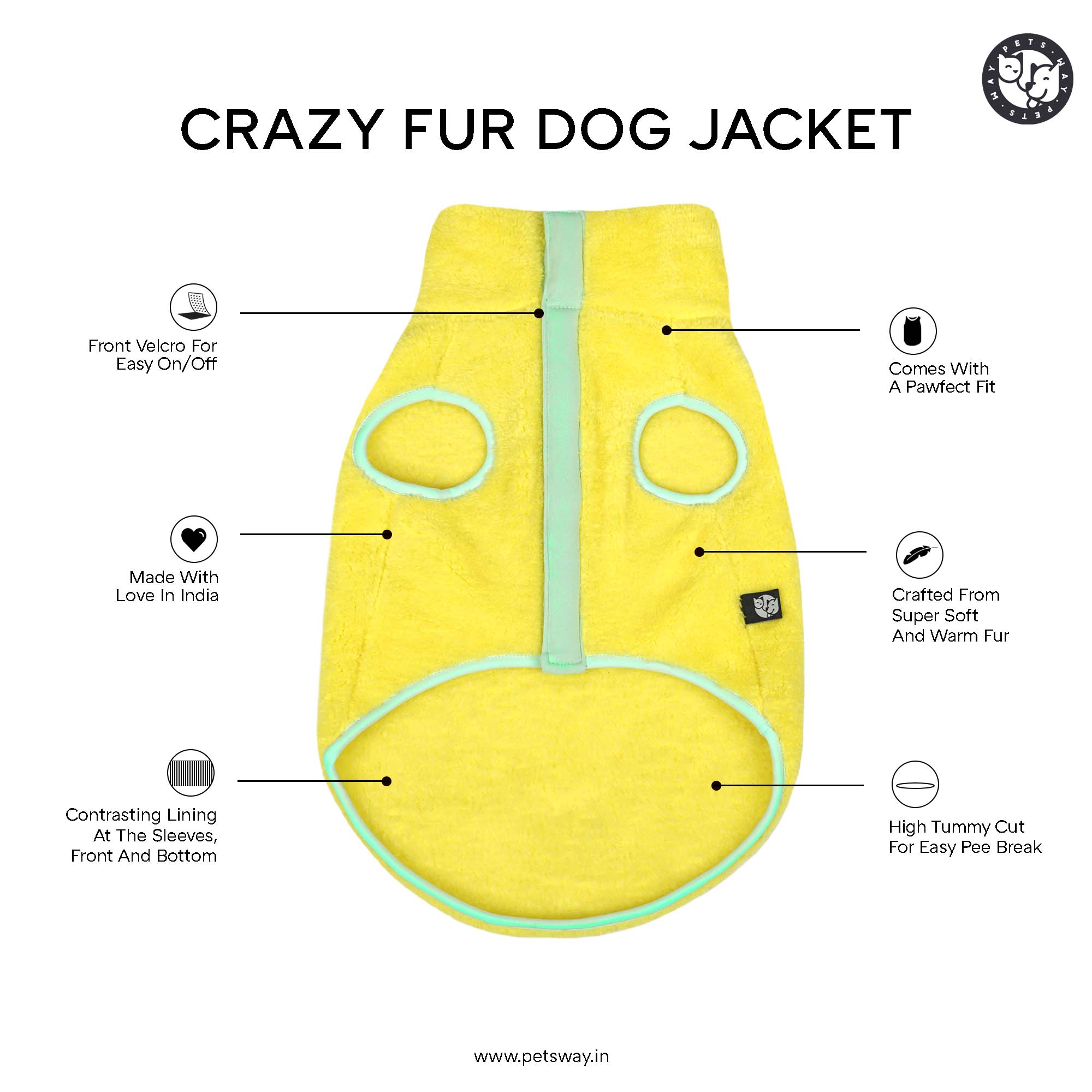 Crazy Pawsity – Pool Dog Jacket