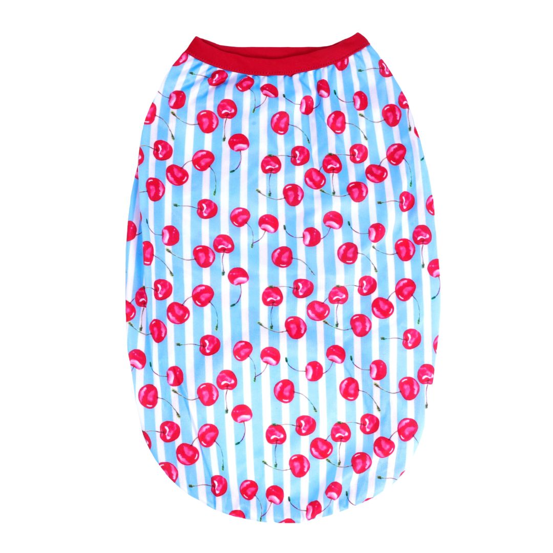 Cherry Land of Fruity Dog Vest Combo -petsway