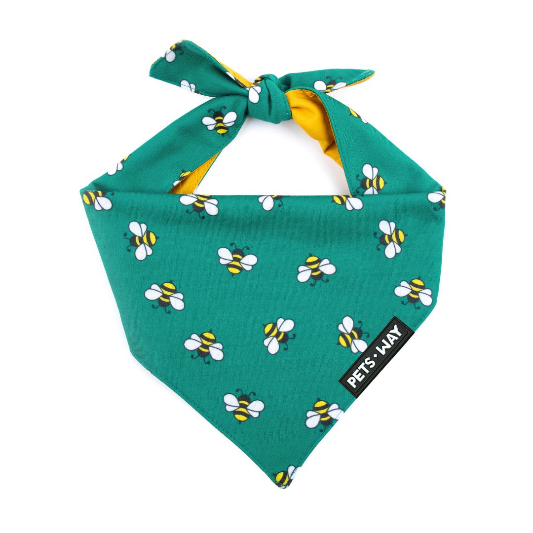 Cute Honey Bee Bandana-petsway