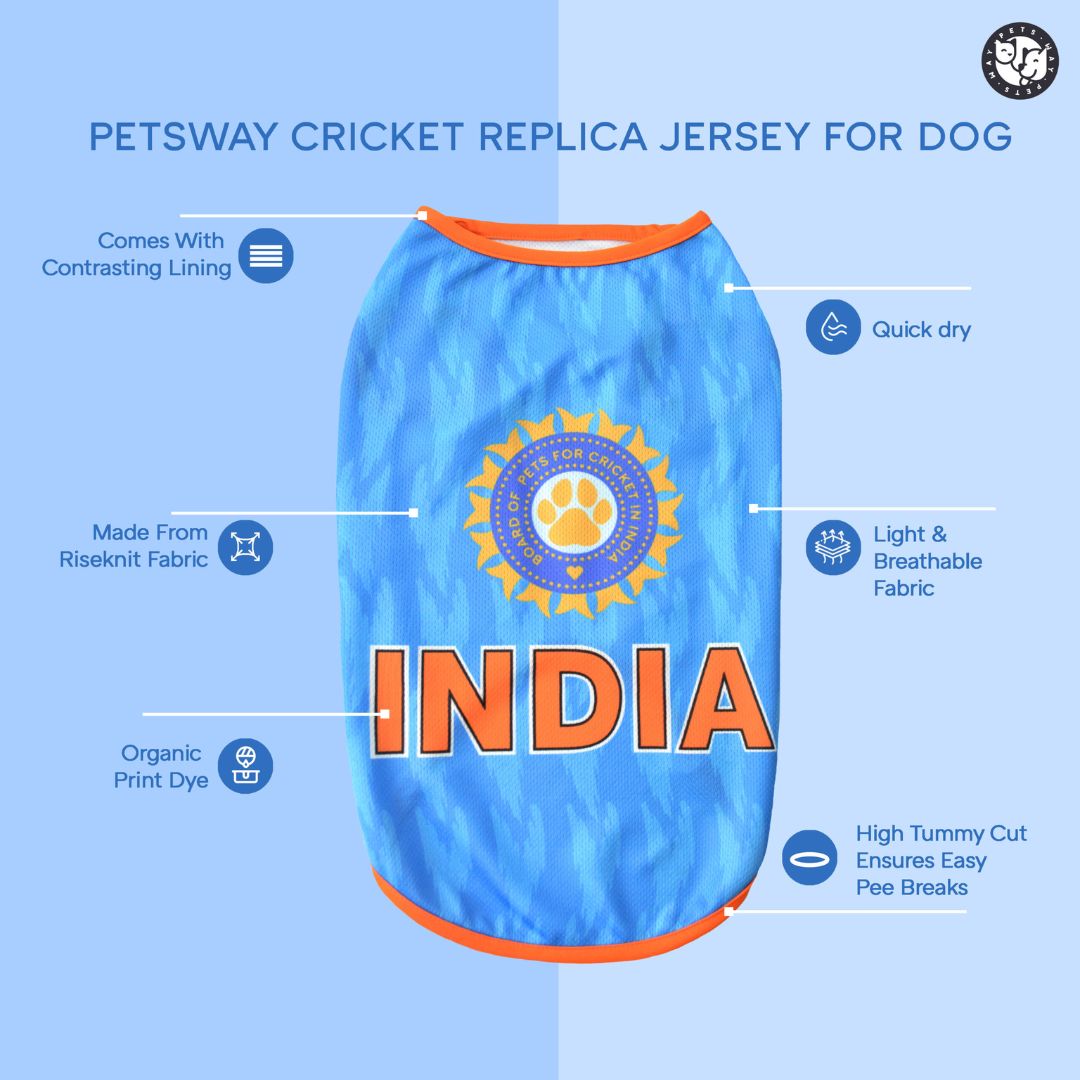 ROYAL CANINES BENGALURU (RCB) IPL DOG VEST