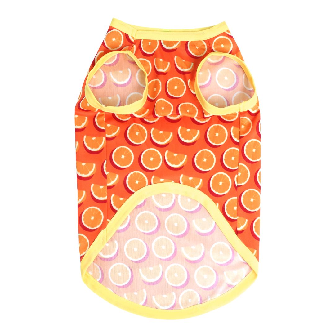 front side of Juicy Printed Dog Vest-petsway