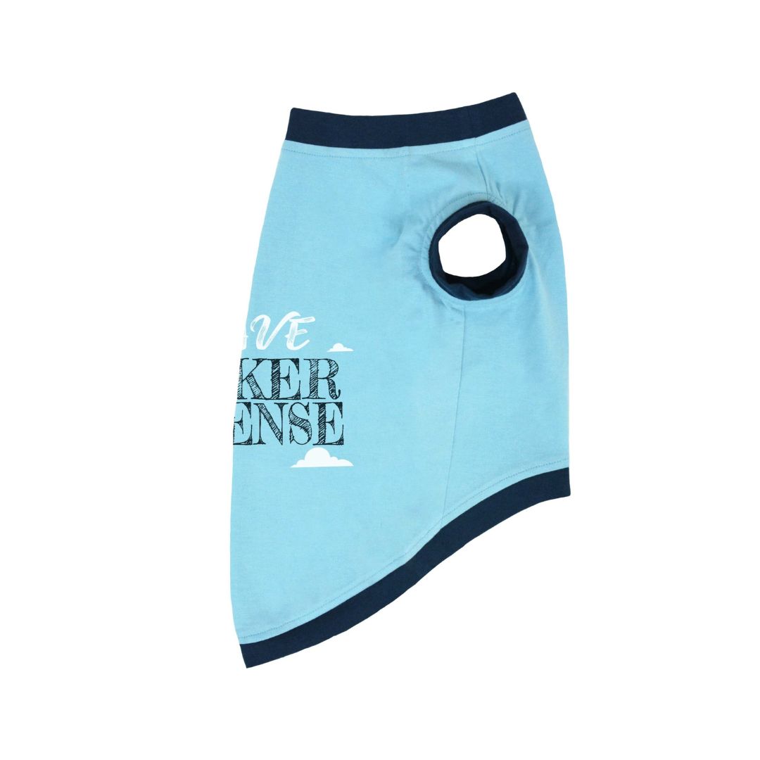 half sleeve of  Licker Dog T-Shirt Sleeveless-petsway