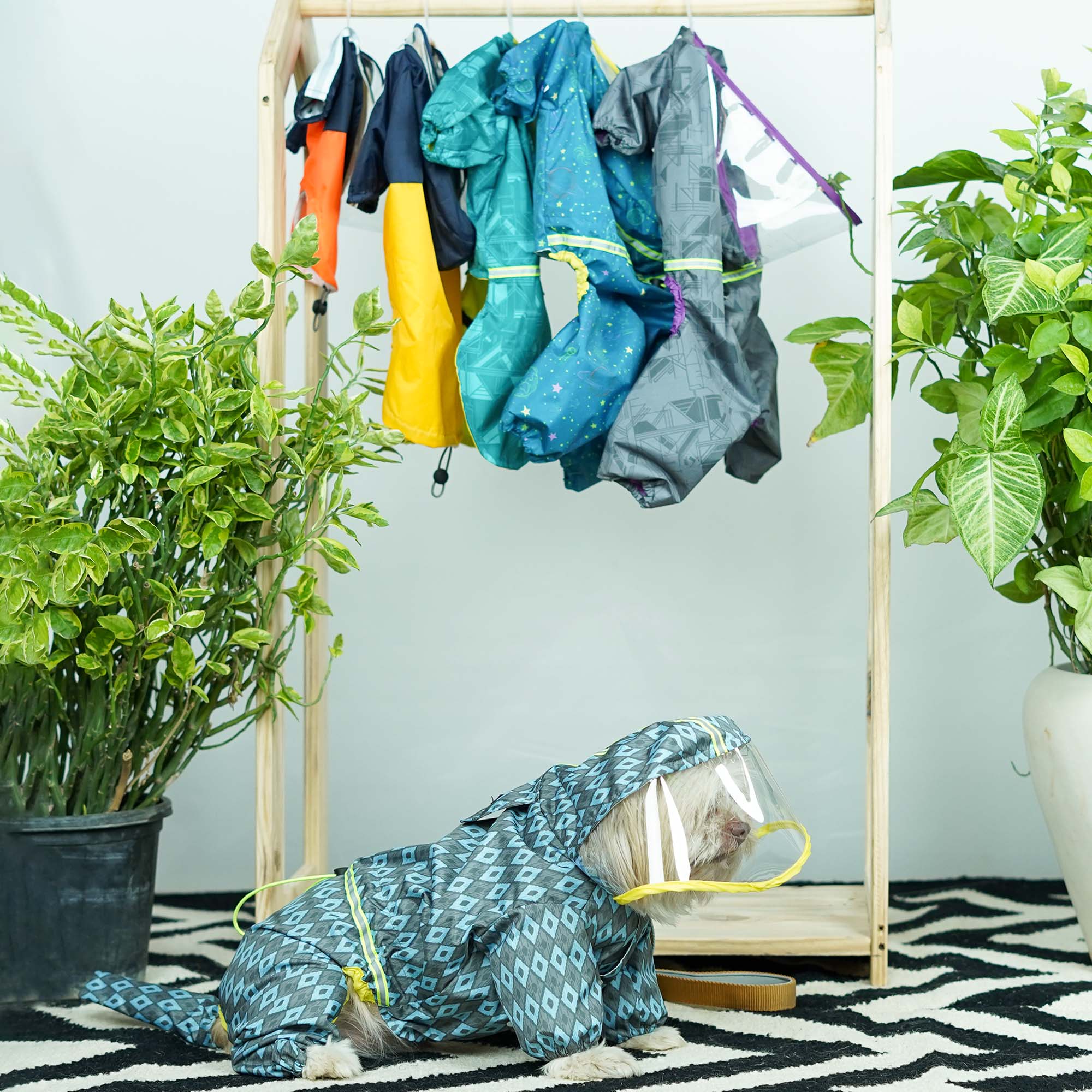 Furcast Boho Dog Raincoat
