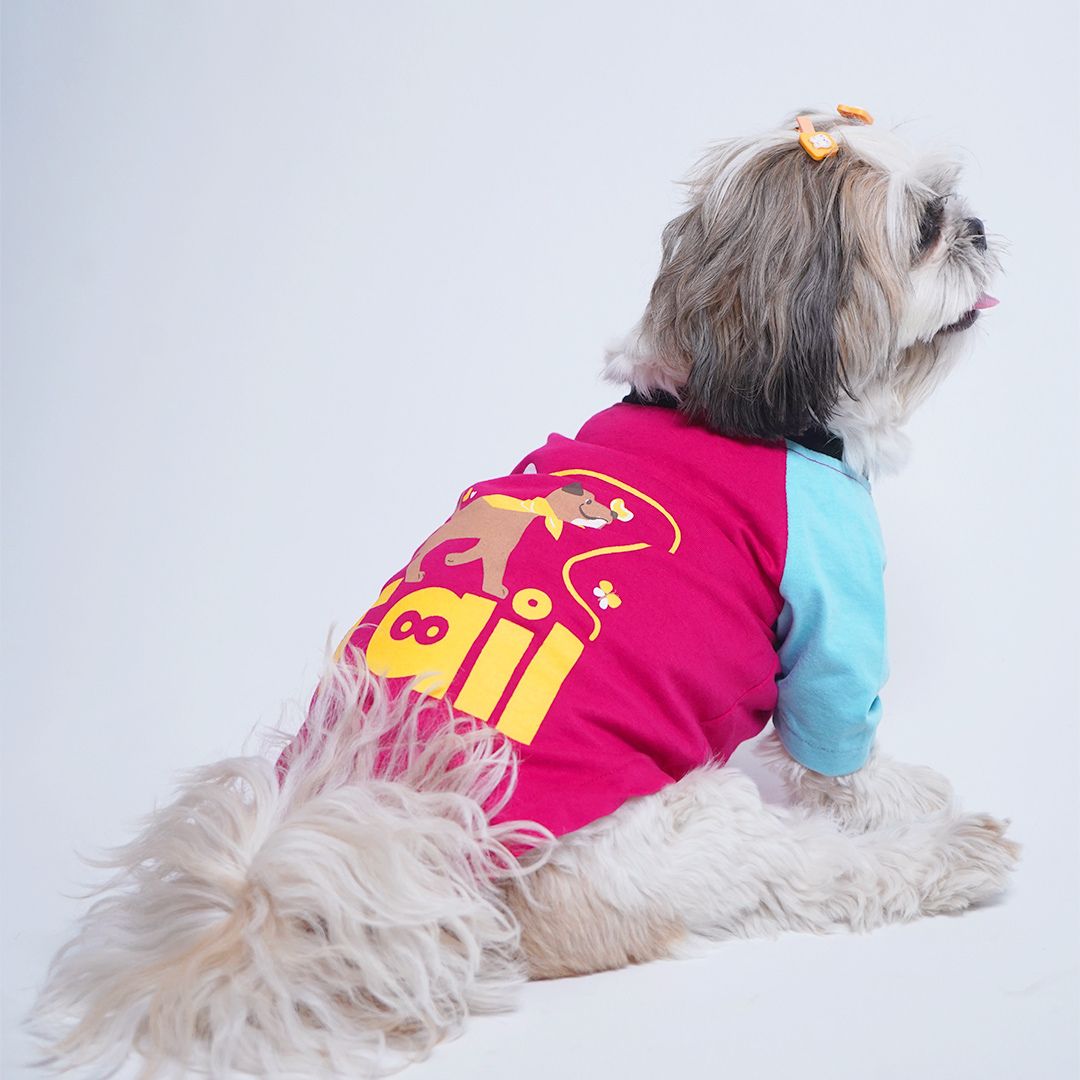 dog wear Magenta Dog T-Shirt-petsway