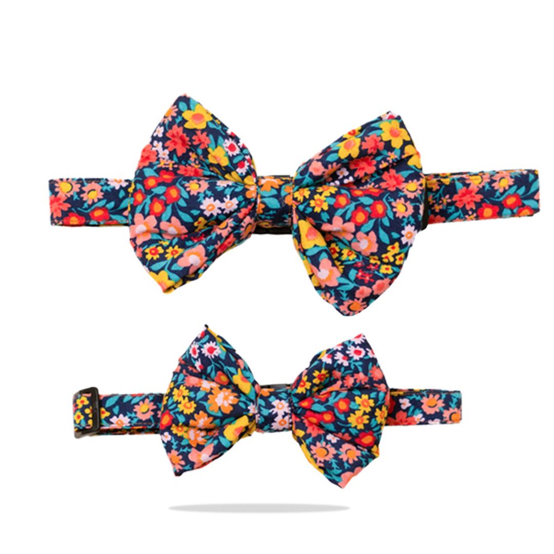 front size of Night Bloom - Bow Tie-petsway