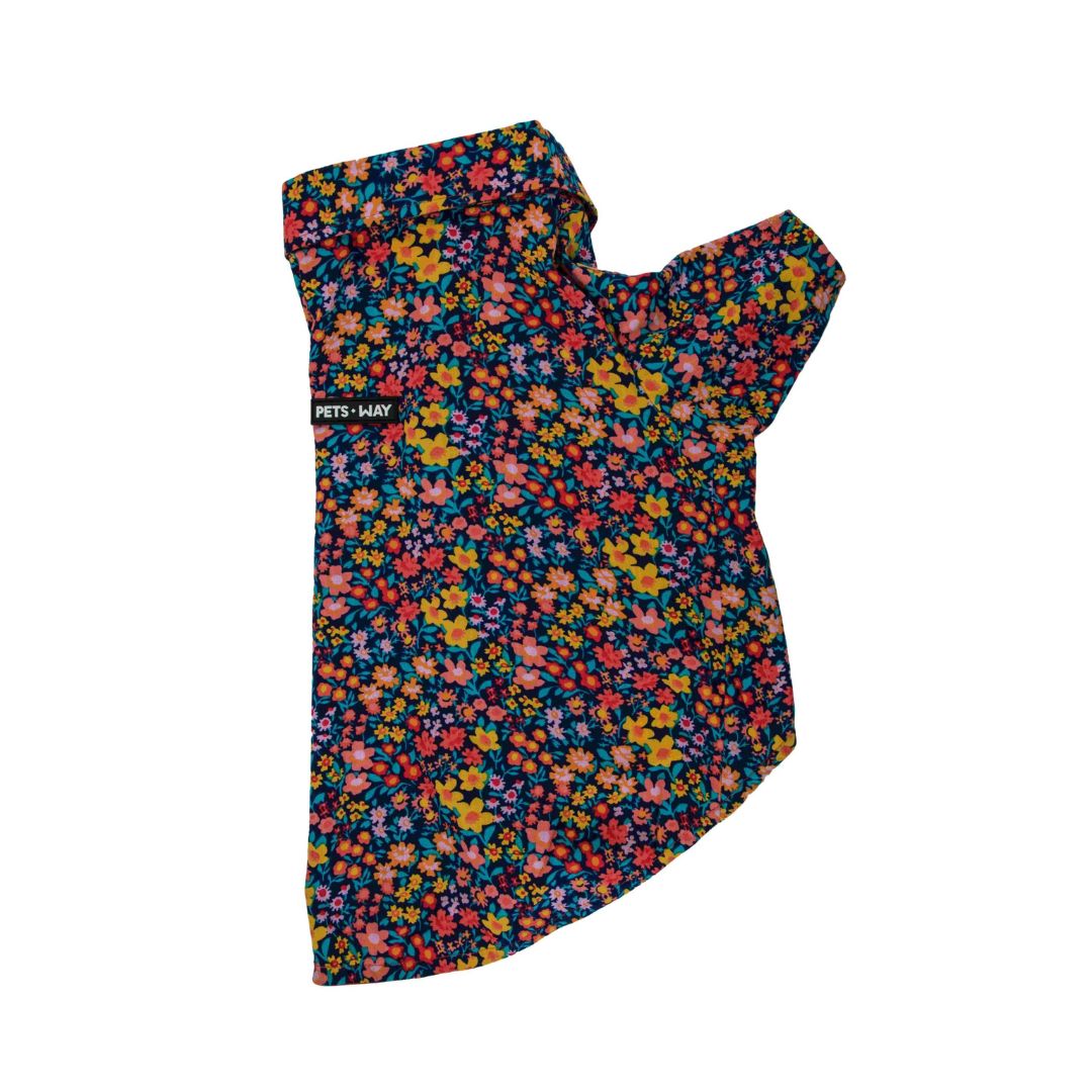 sellev of Night Bloom Dog Shirt-petsway