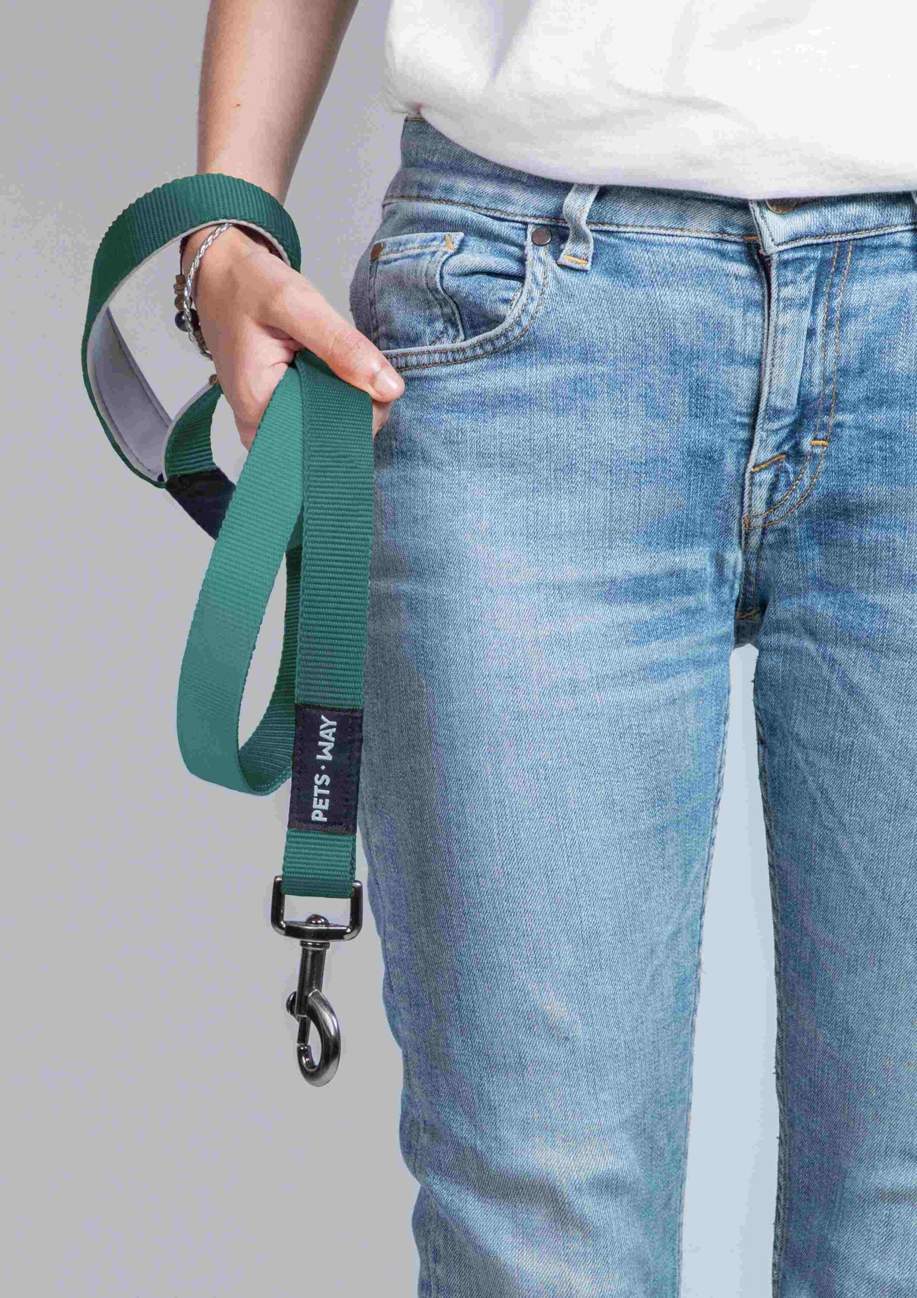 Emerald Dog Collar Leash Set