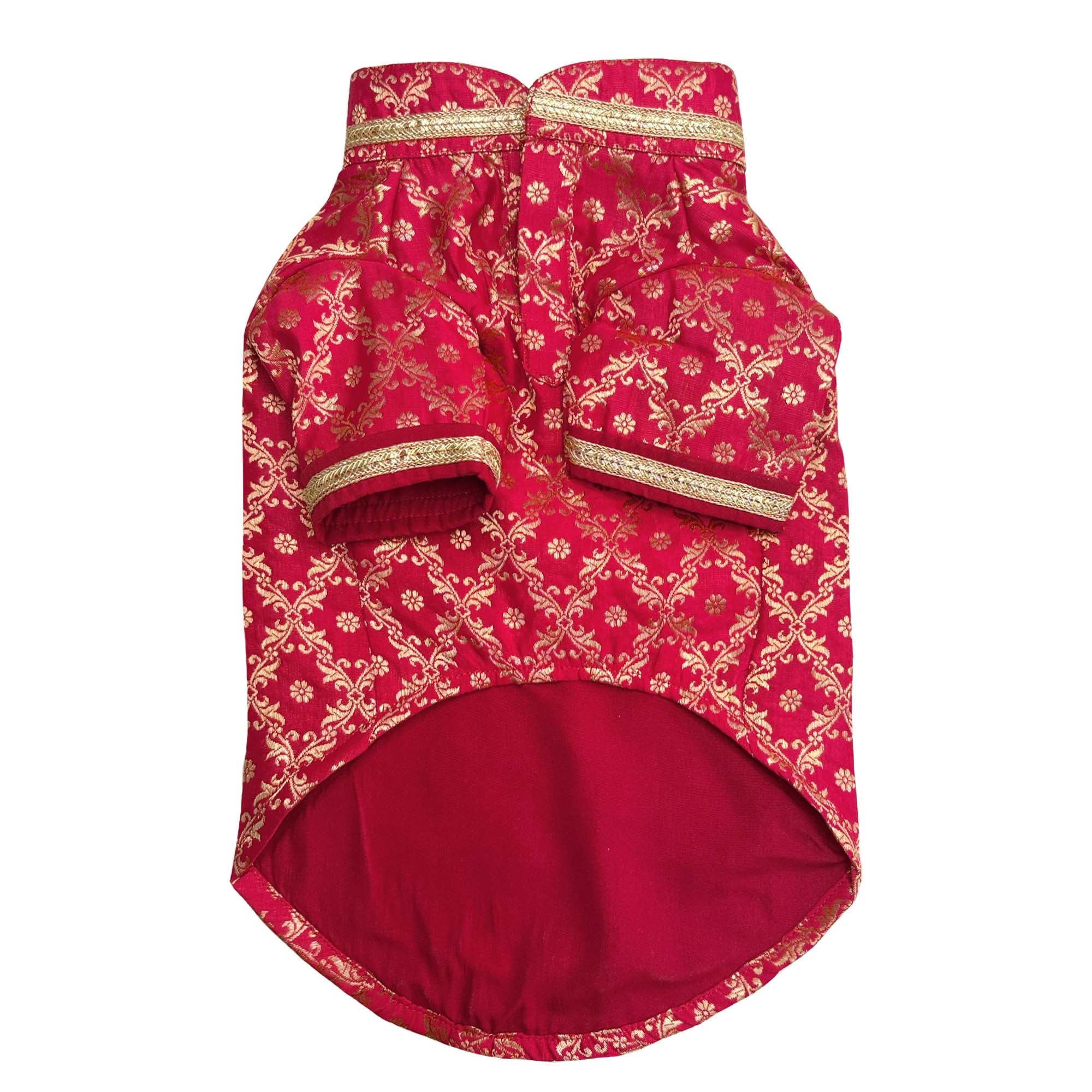 Pataka & Bandhani Dog kurta Combo