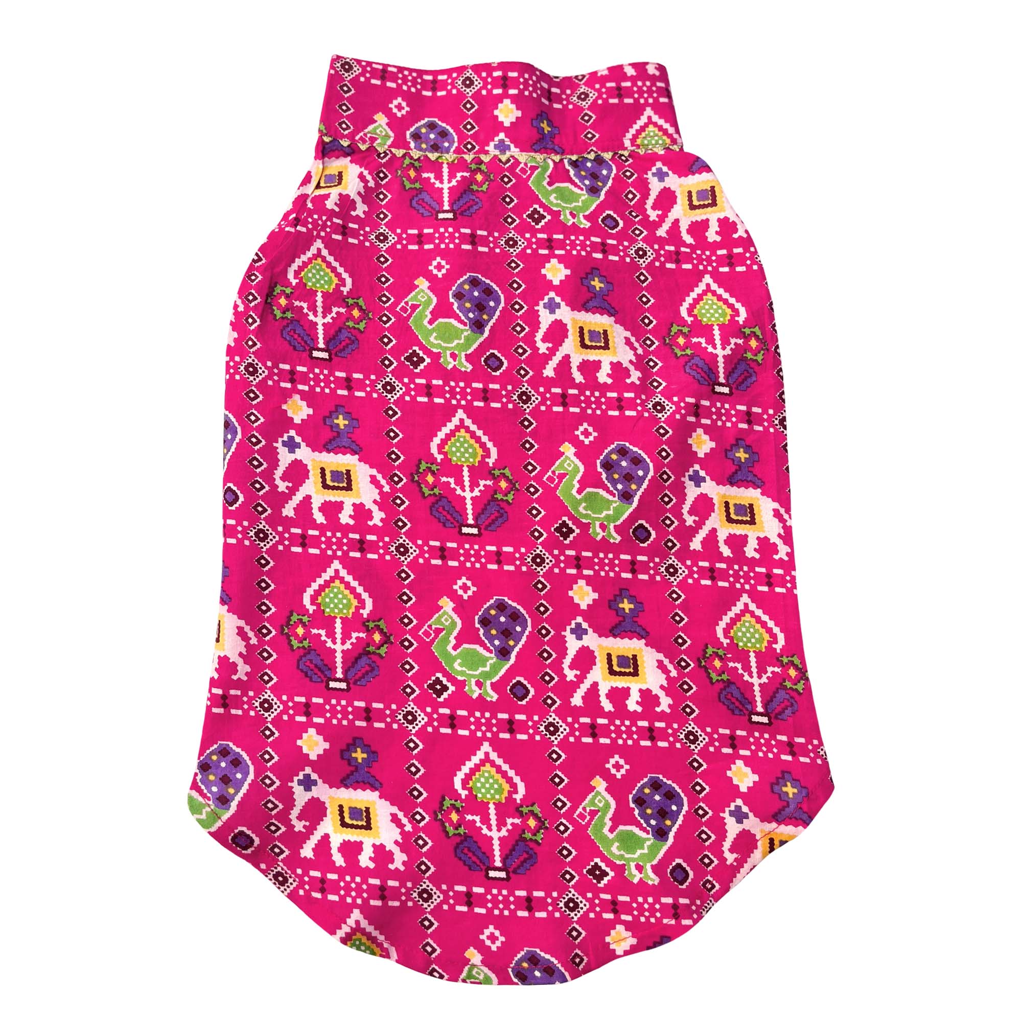Patola - Fuchsia Dog Kurta