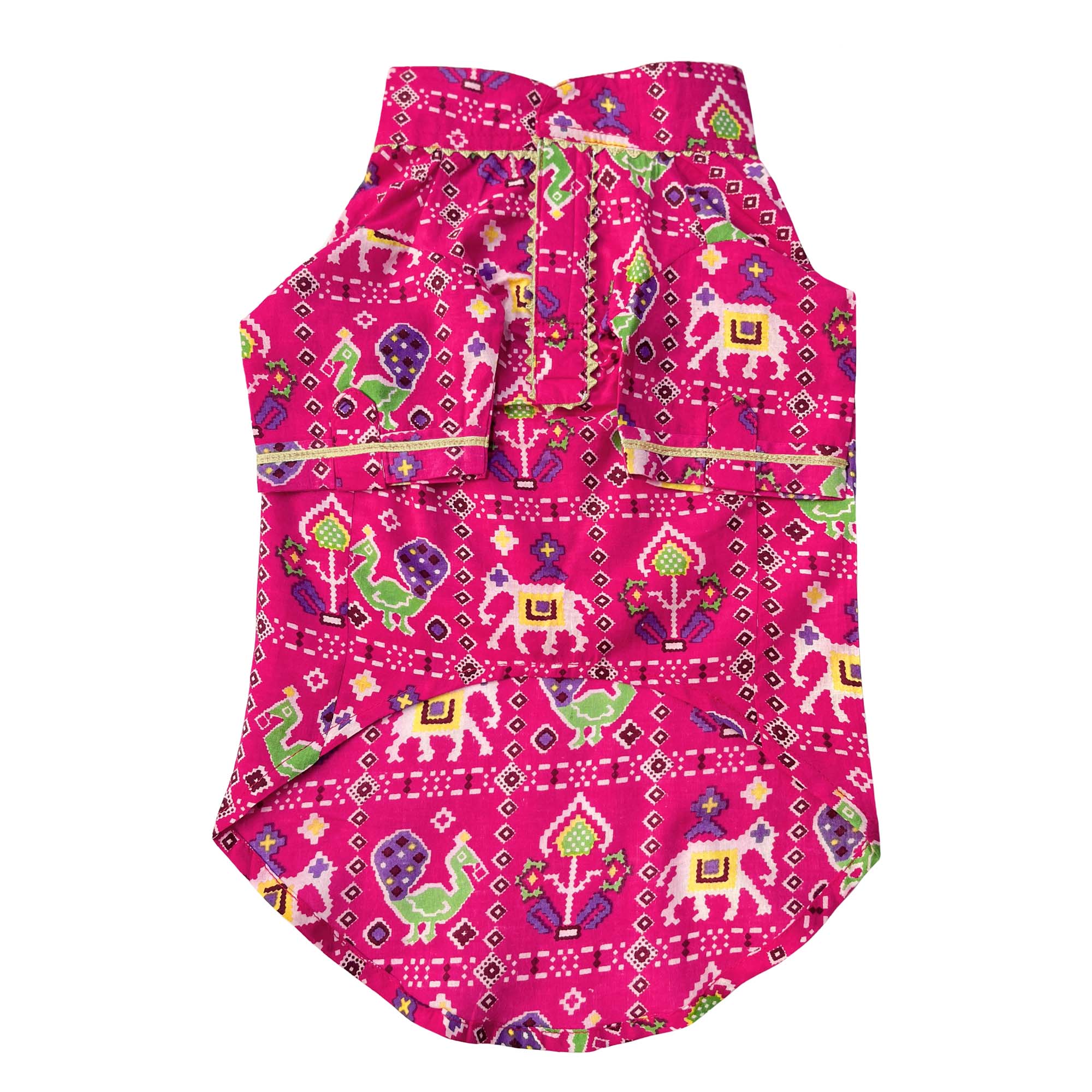 Patola Ikat - Dog Kurta Combo