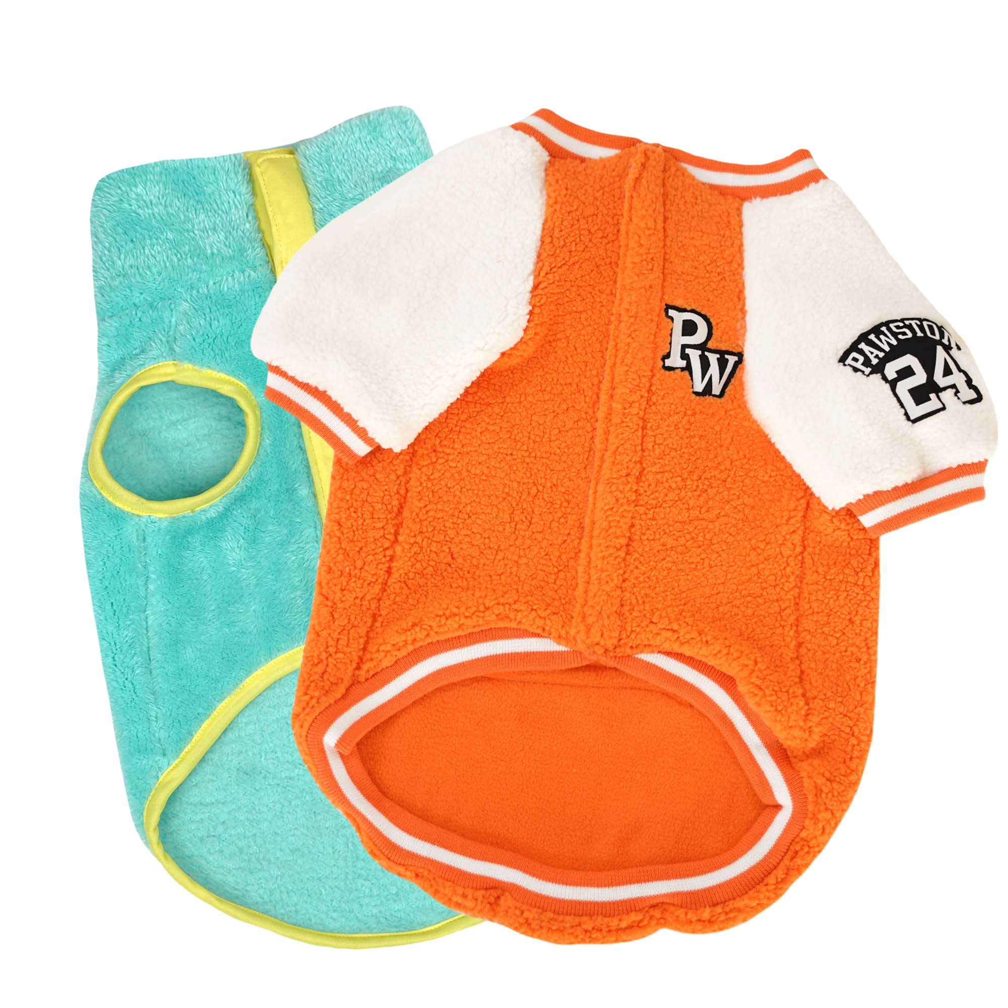 Crazy Pawsity – Tangerine Dog Jacket