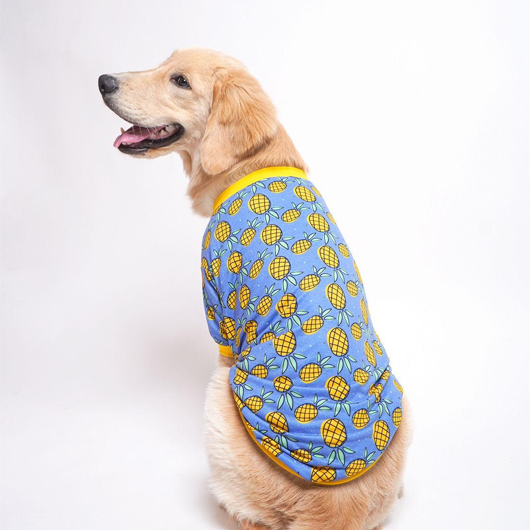 dog wear Pineapple Dog T-Shirt-petsway