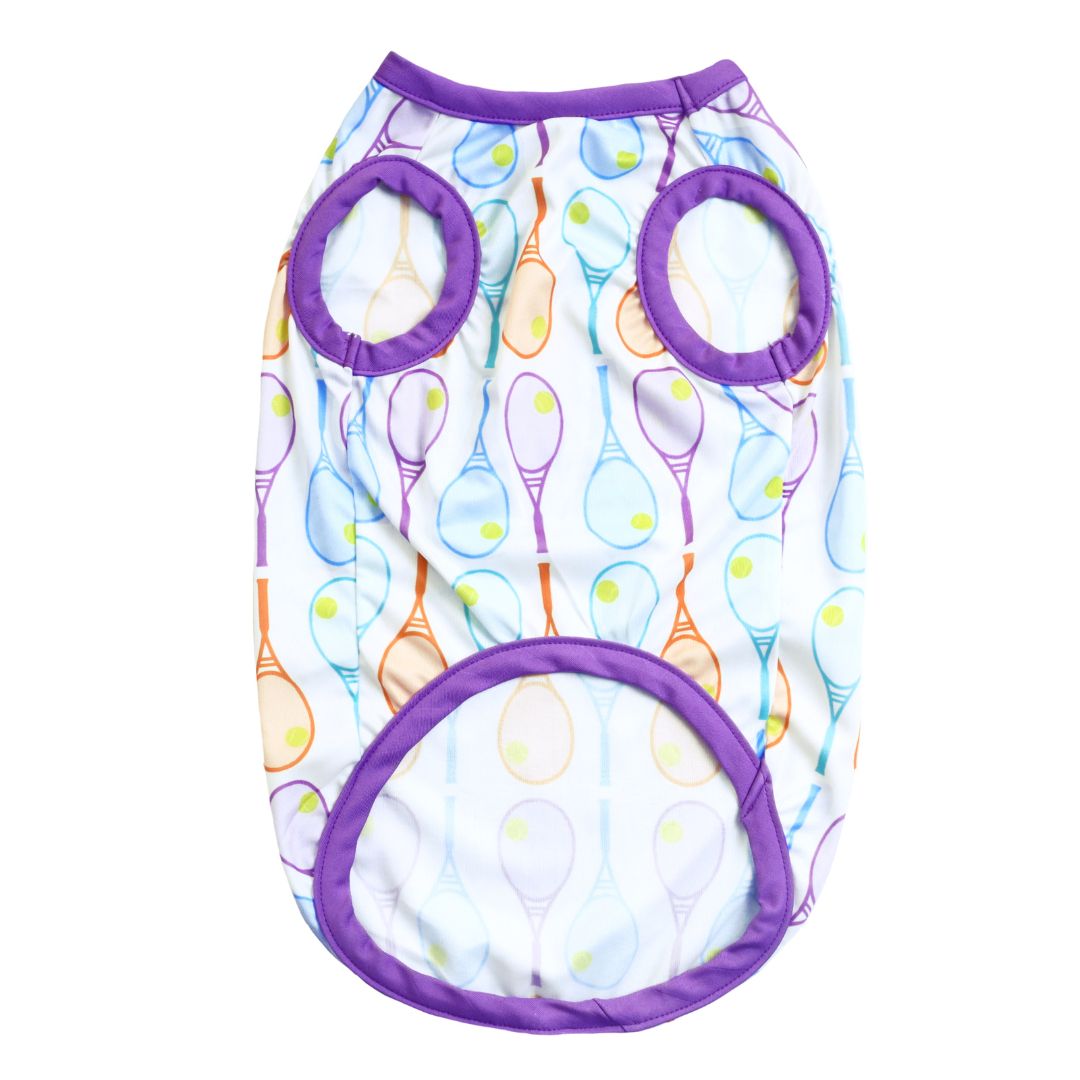 front side of Play Time Printed Dog Vest-petsway