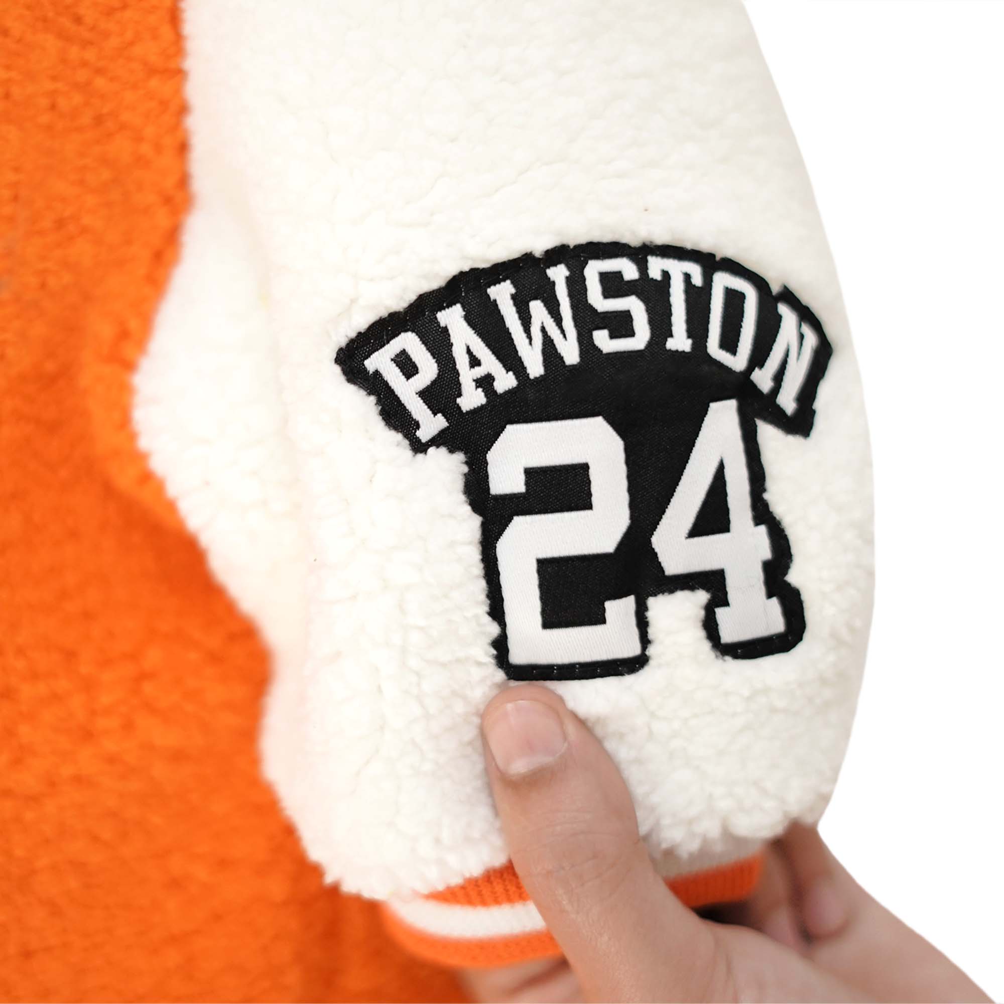 Crazy Pawsity – Tangerine Dog Jacket