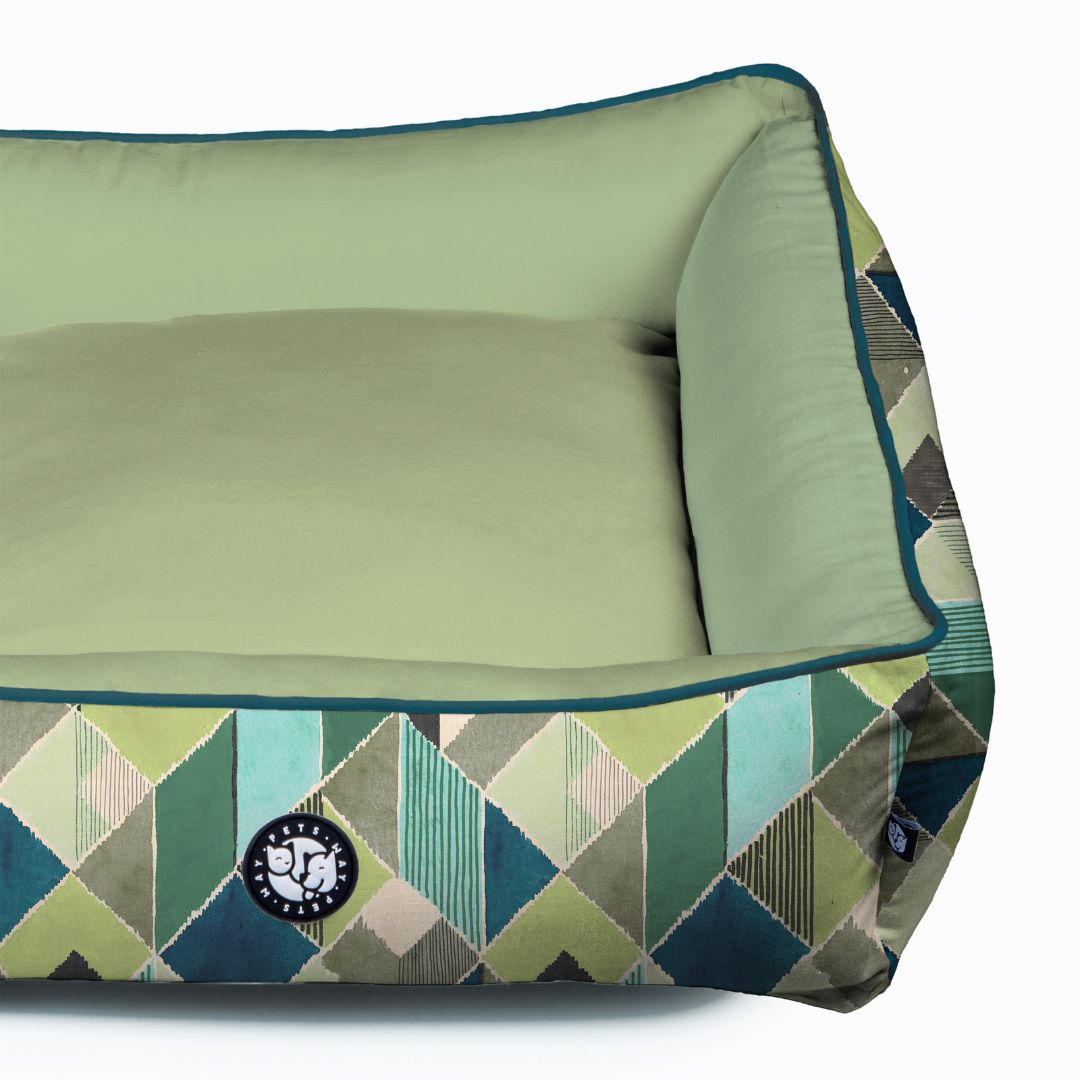Comfy & Cozy Puzzle - Sage Dog Bed
Petsway