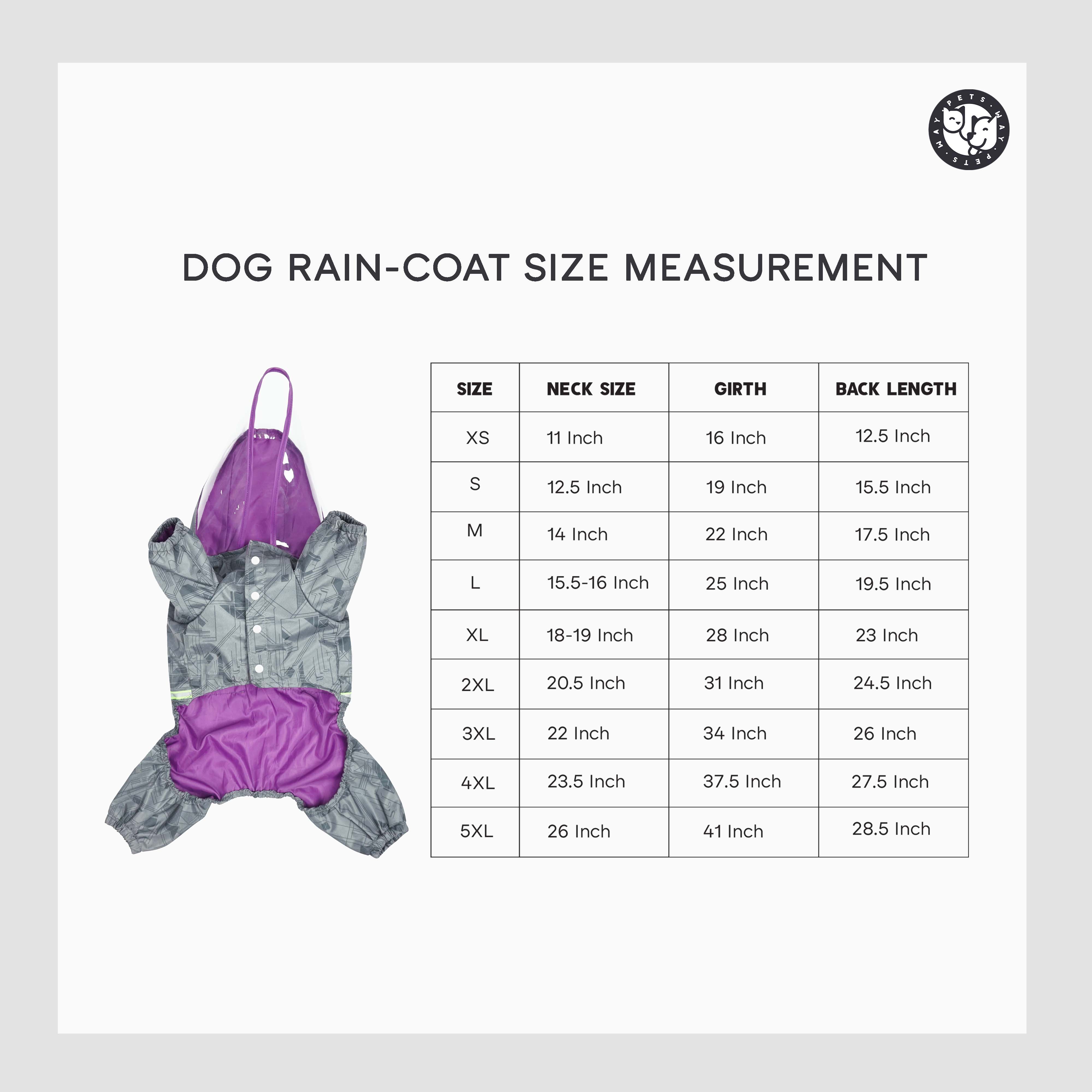 Furcast Boho Dog Raincoat