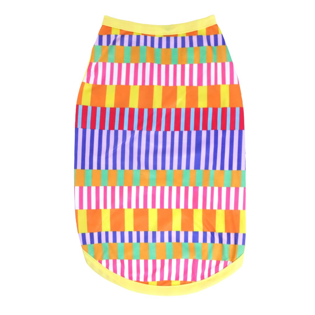 Retro-Printed Dog Vest-petsway
