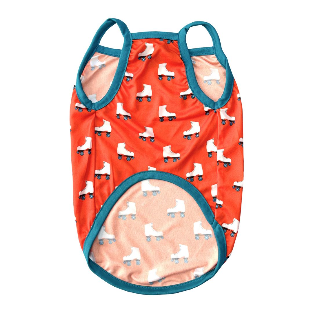 Roller skate vest front petsway