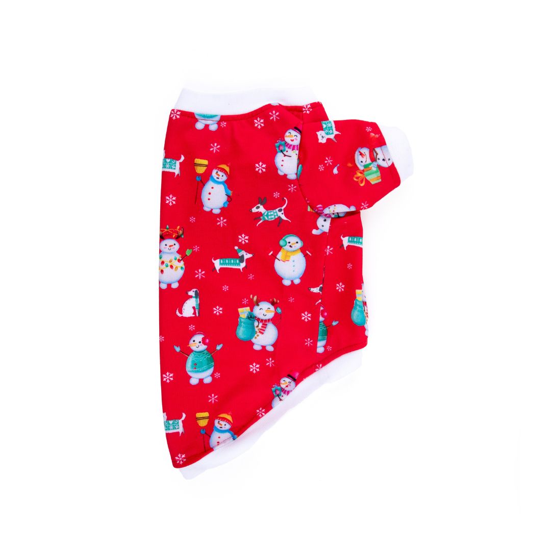 Side image of Santa Party Sweatshirt Petsway