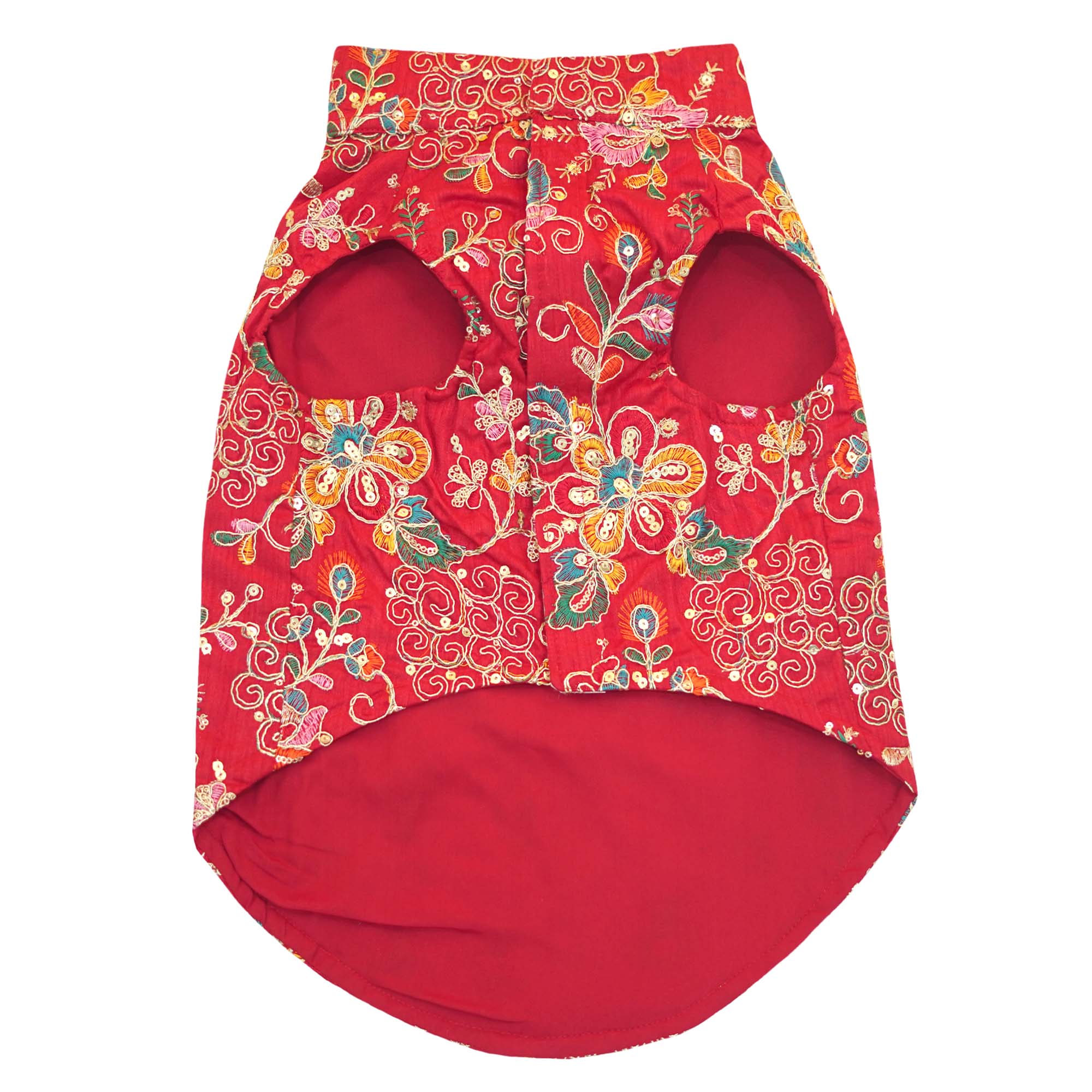 Dog Sherwani - Red