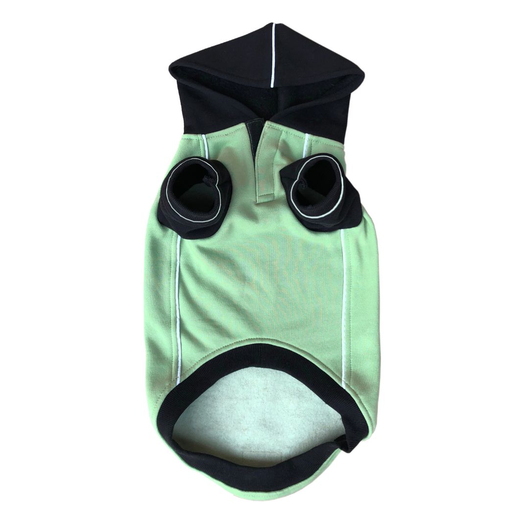 Front of Snow Flake Dog Sweatshirt Petsway