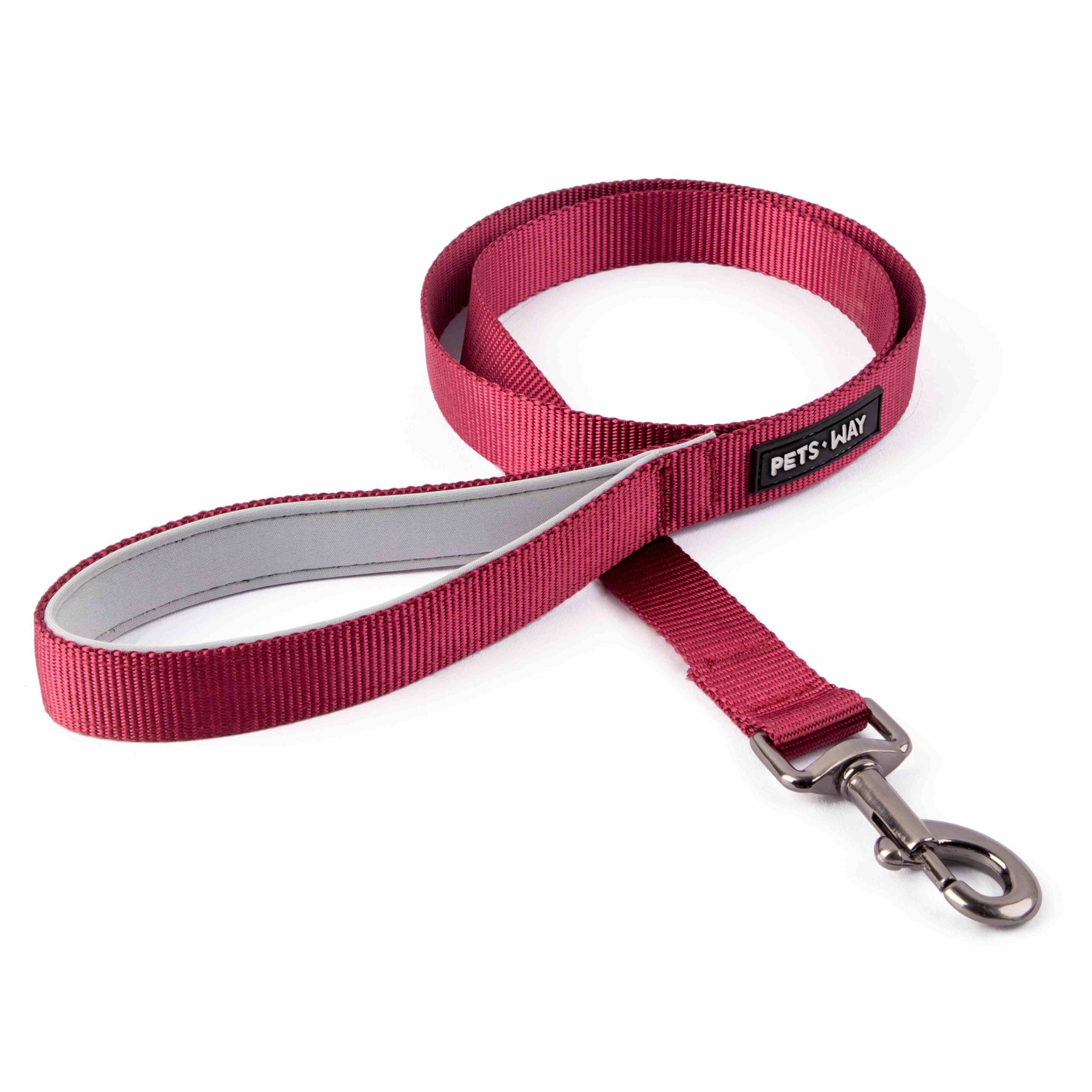 Wine Dog Collar Leash Set