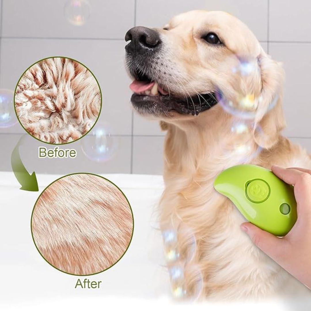 Steam Cleaning Brush for Pets