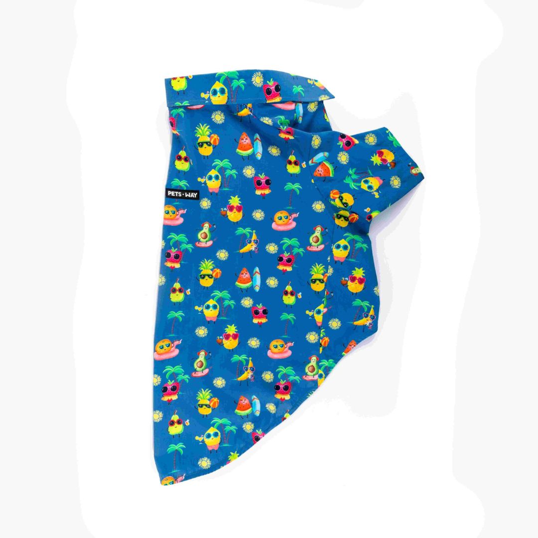 seelve of  Summer-Sea Dog Shirt-petsway