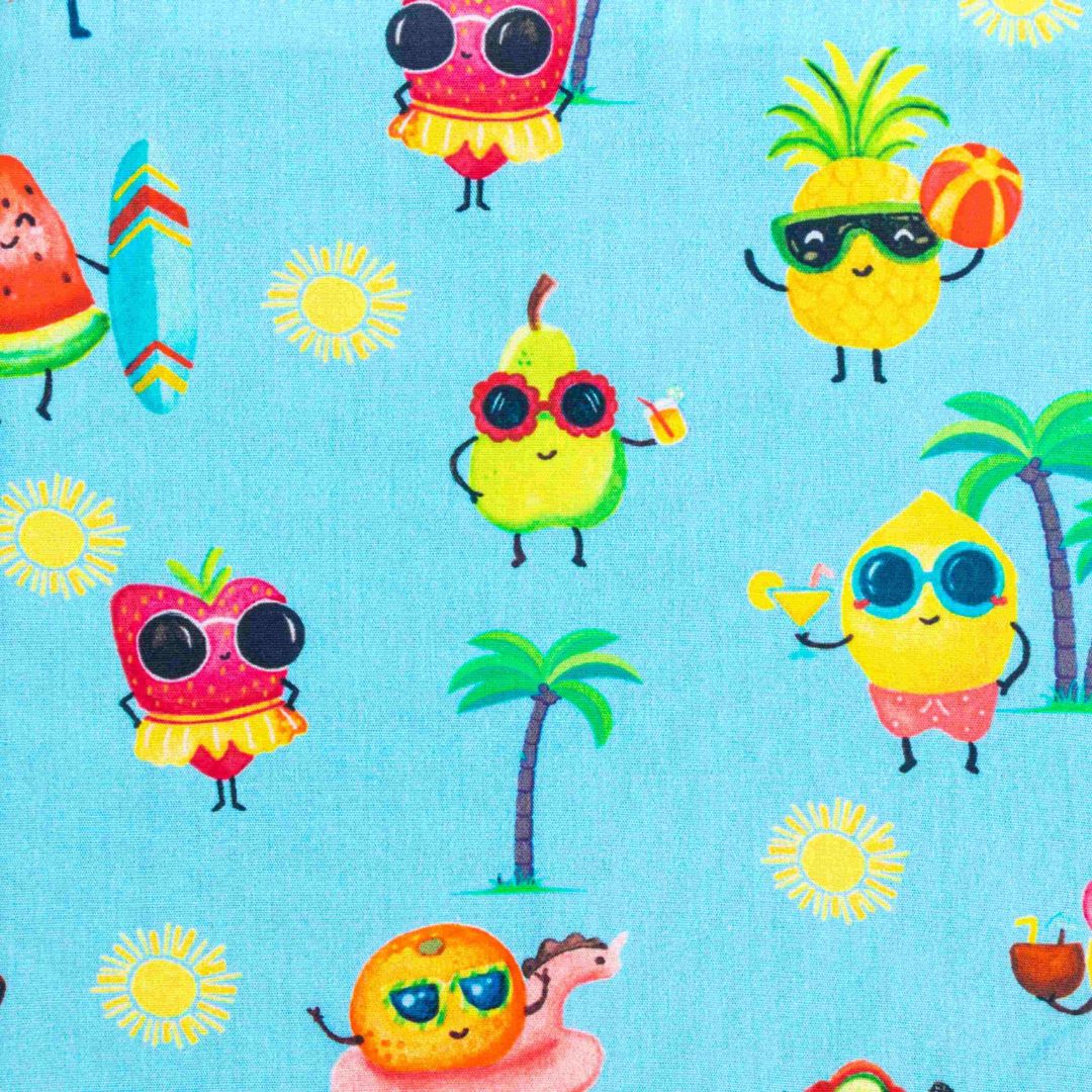 Summer-Sky Dog Shirt print